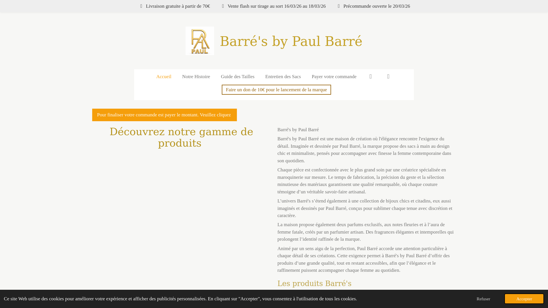 website screenshot of https://barres-by-paul-barre.fr/