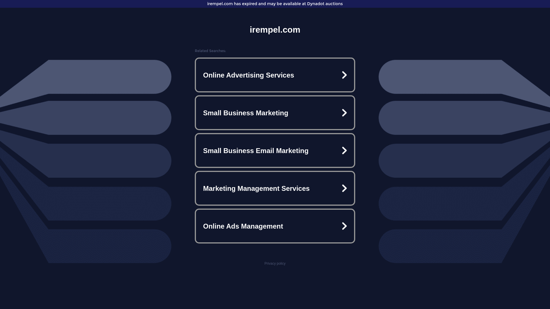 website screenshot of https://vmcvj.irempel.com