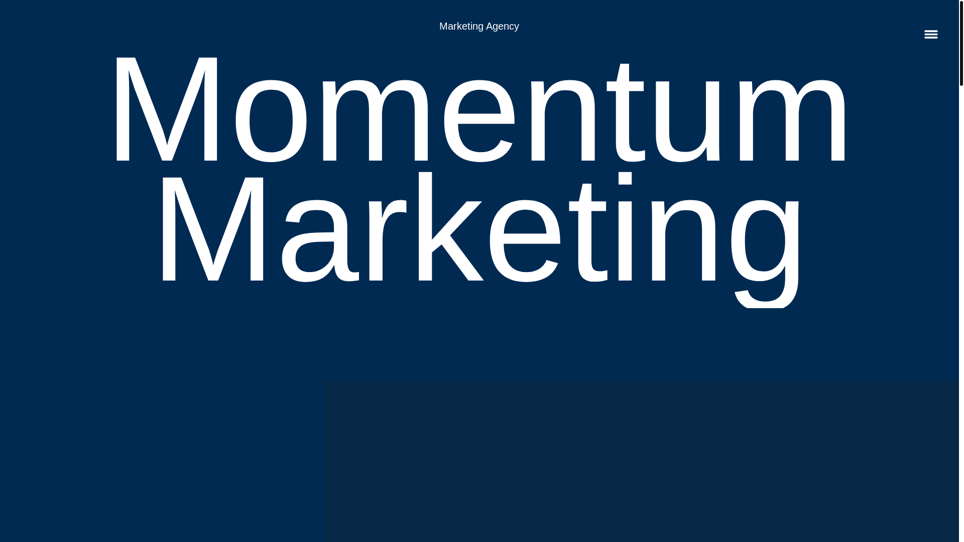 website screenshot of https://momentummarketingcanada.ca/