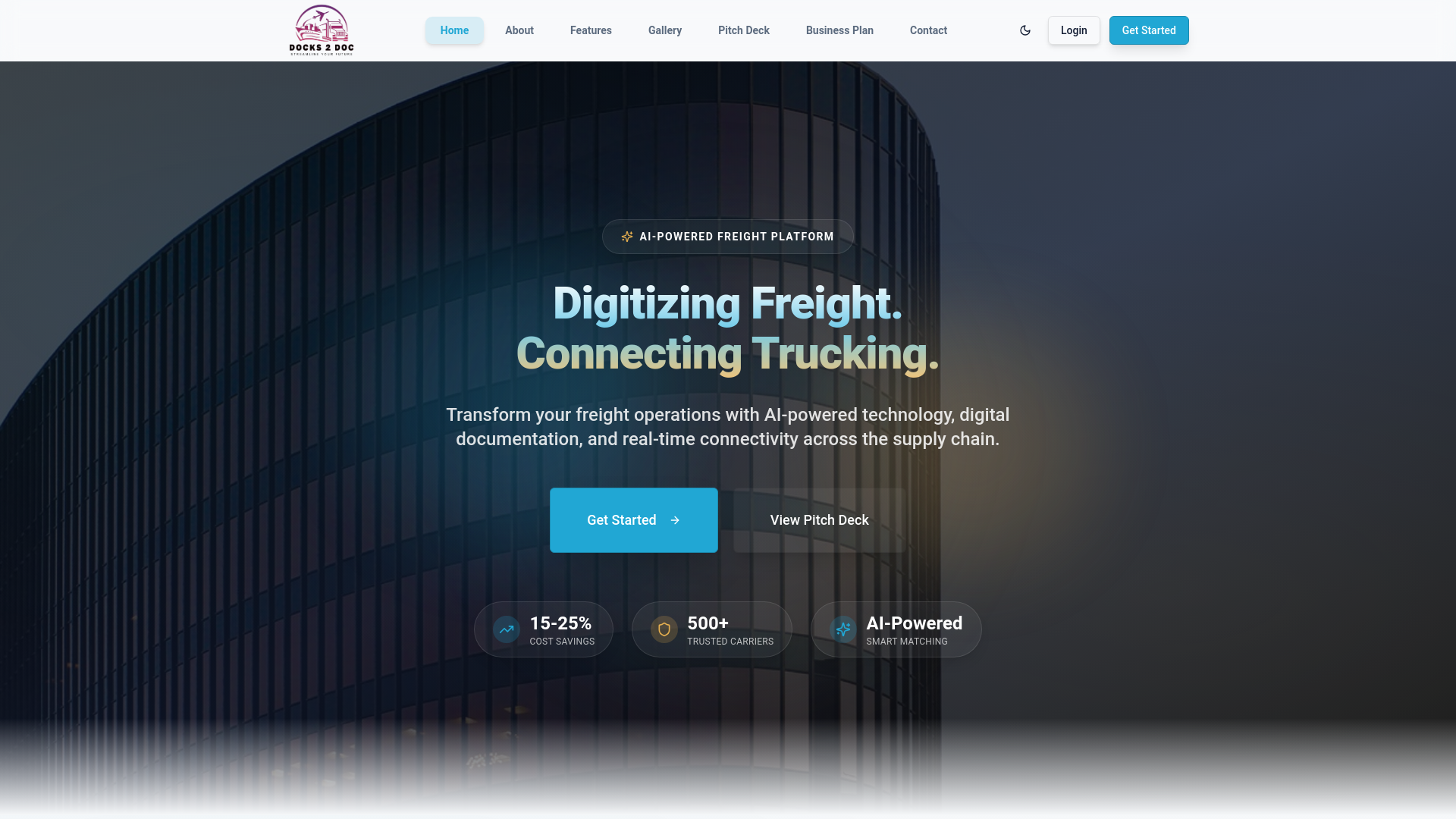 website screenshot of https://godocks2doc.com/