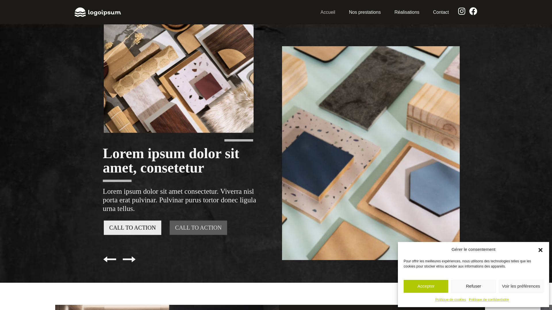 website screenshot of https://ac-charpente-35.fr/
