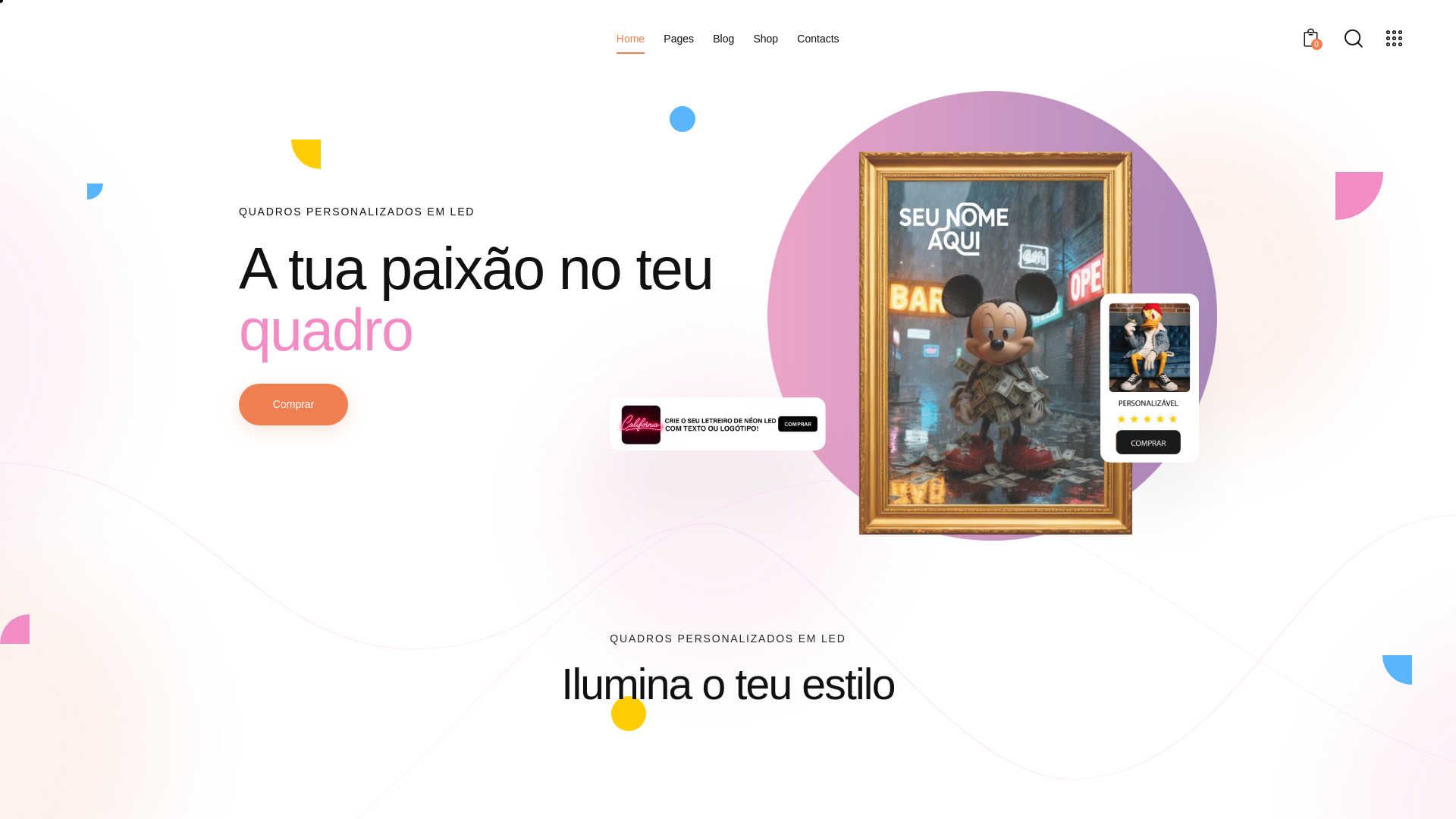 website screenshot of https://memoraviva.com/