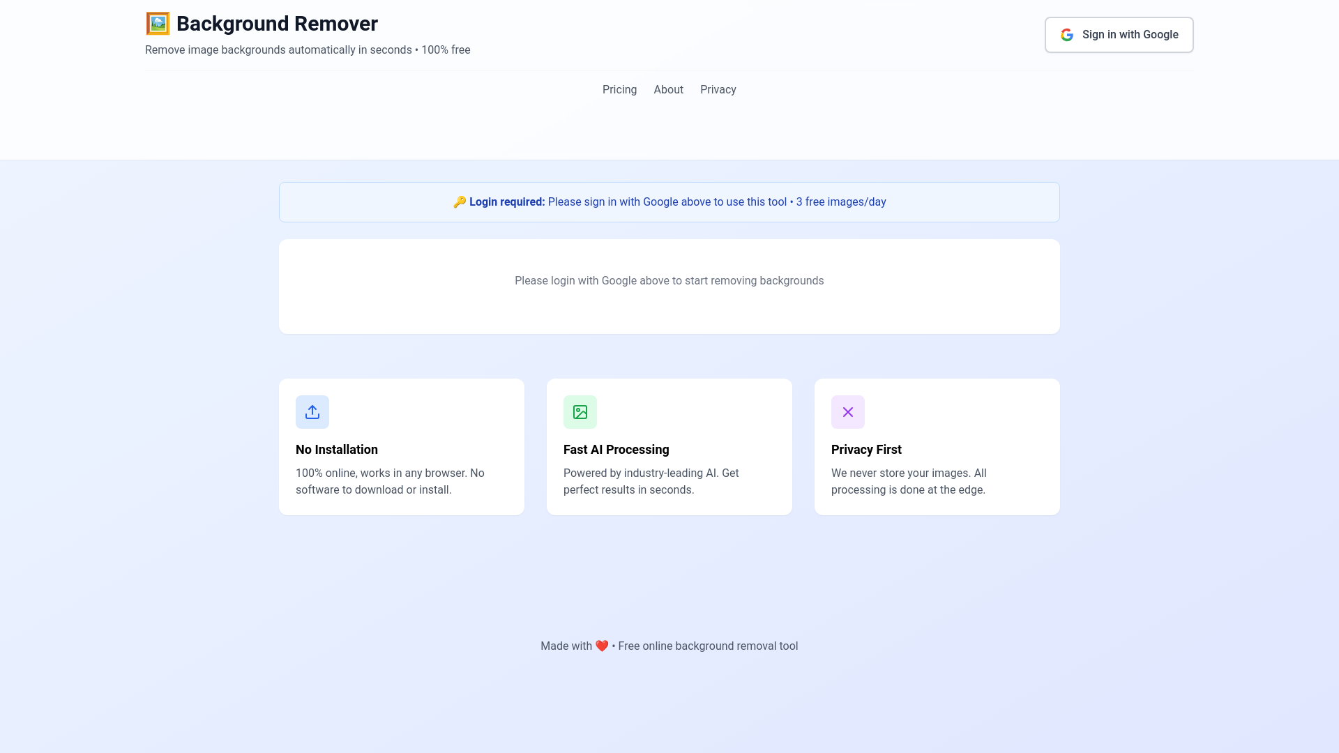 website screenshot of https://image-background-remover-7j0.pages.dev/