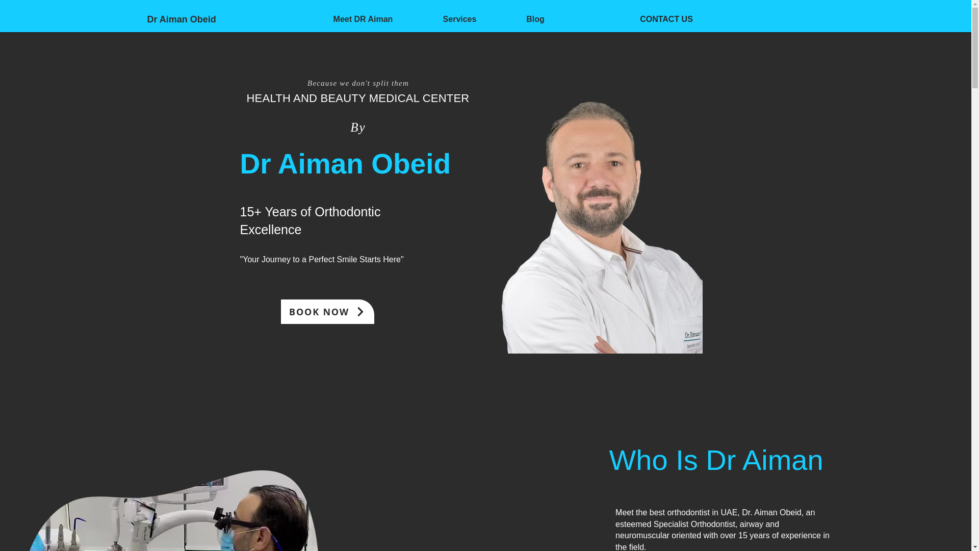 website screenshot of https://best-orthodontist-uae.com/