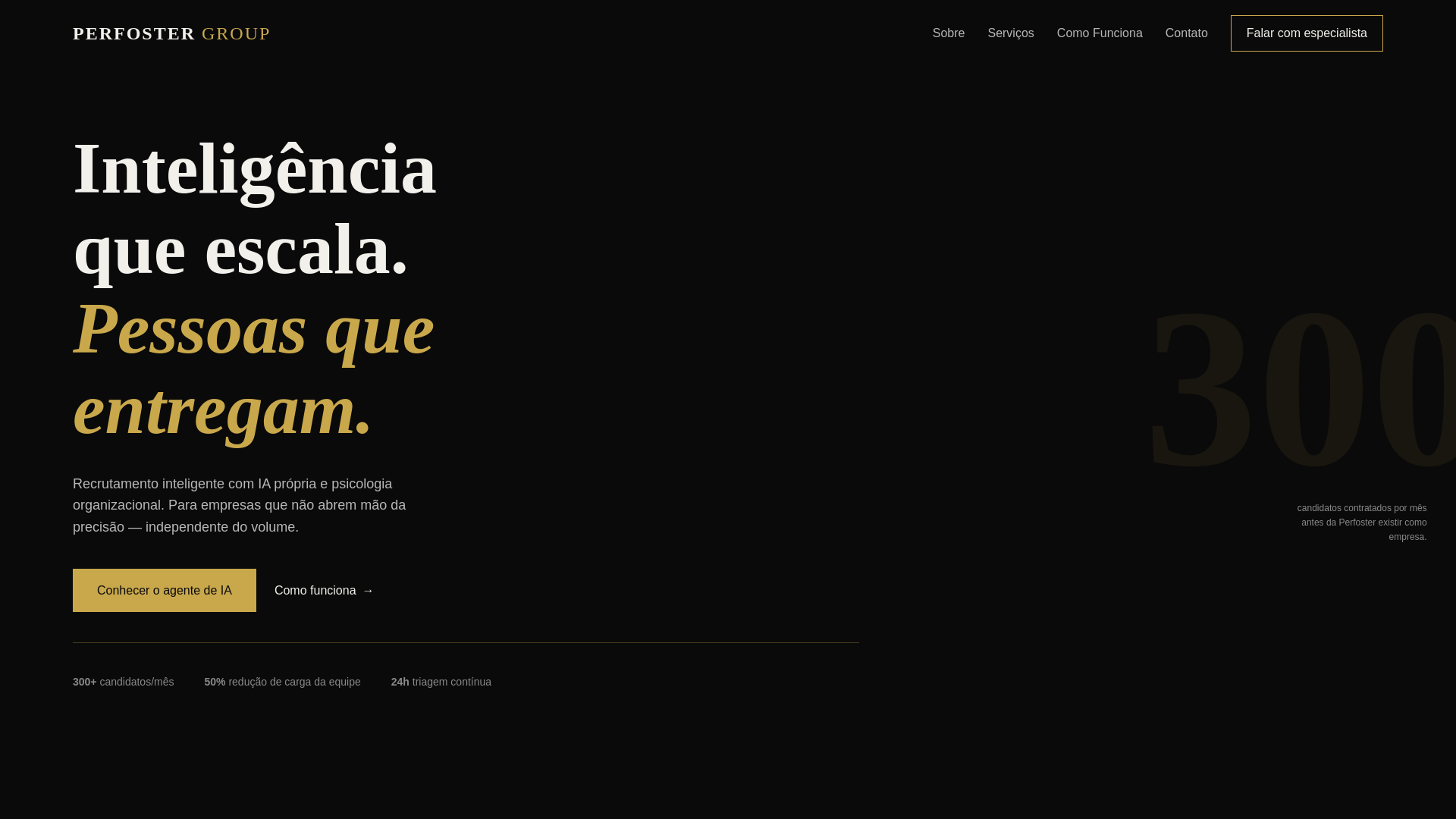website screenshot of https://perfoster-site.pages.dev/