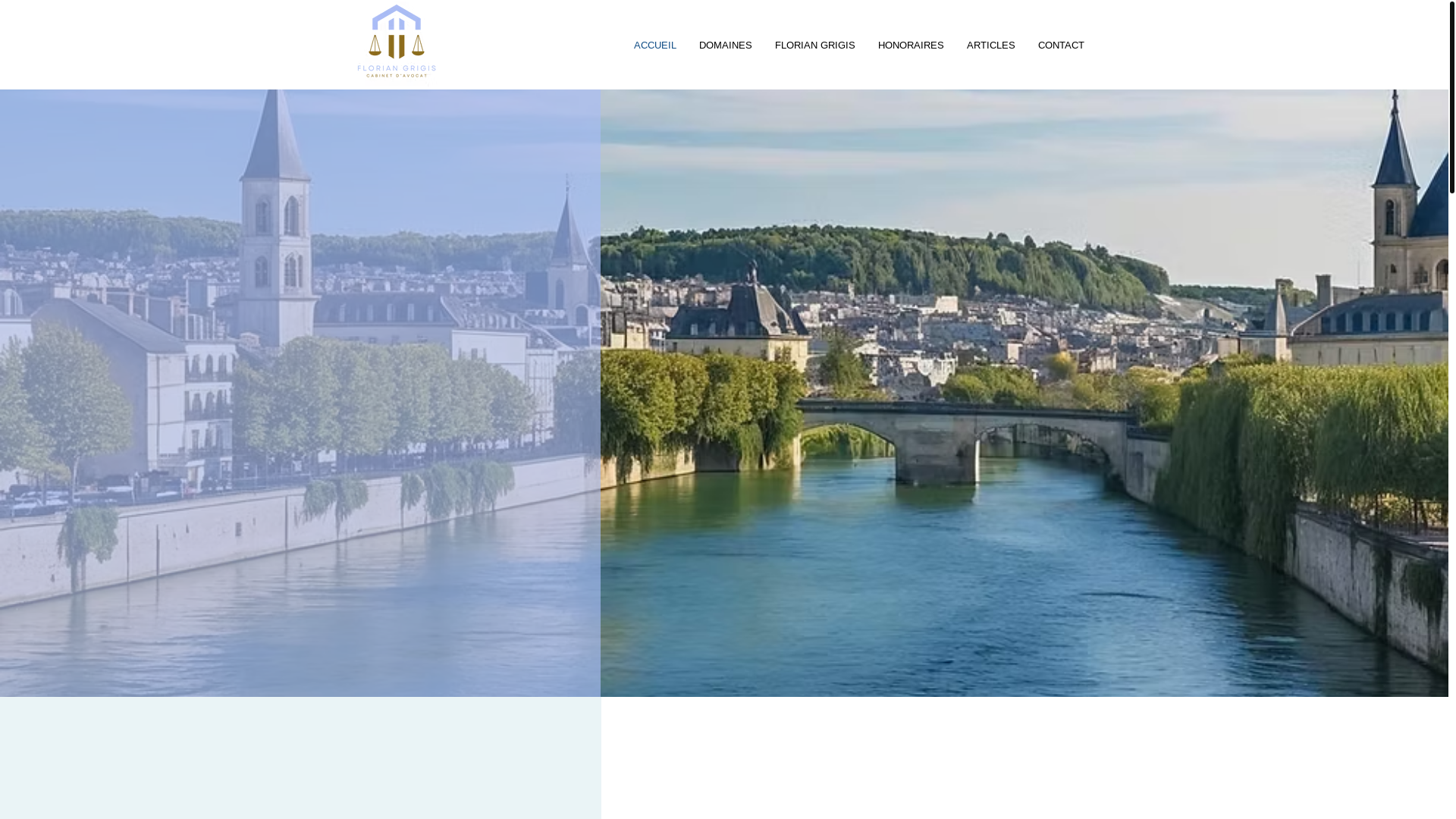 website screenshot of https://grigis-avocat.com/