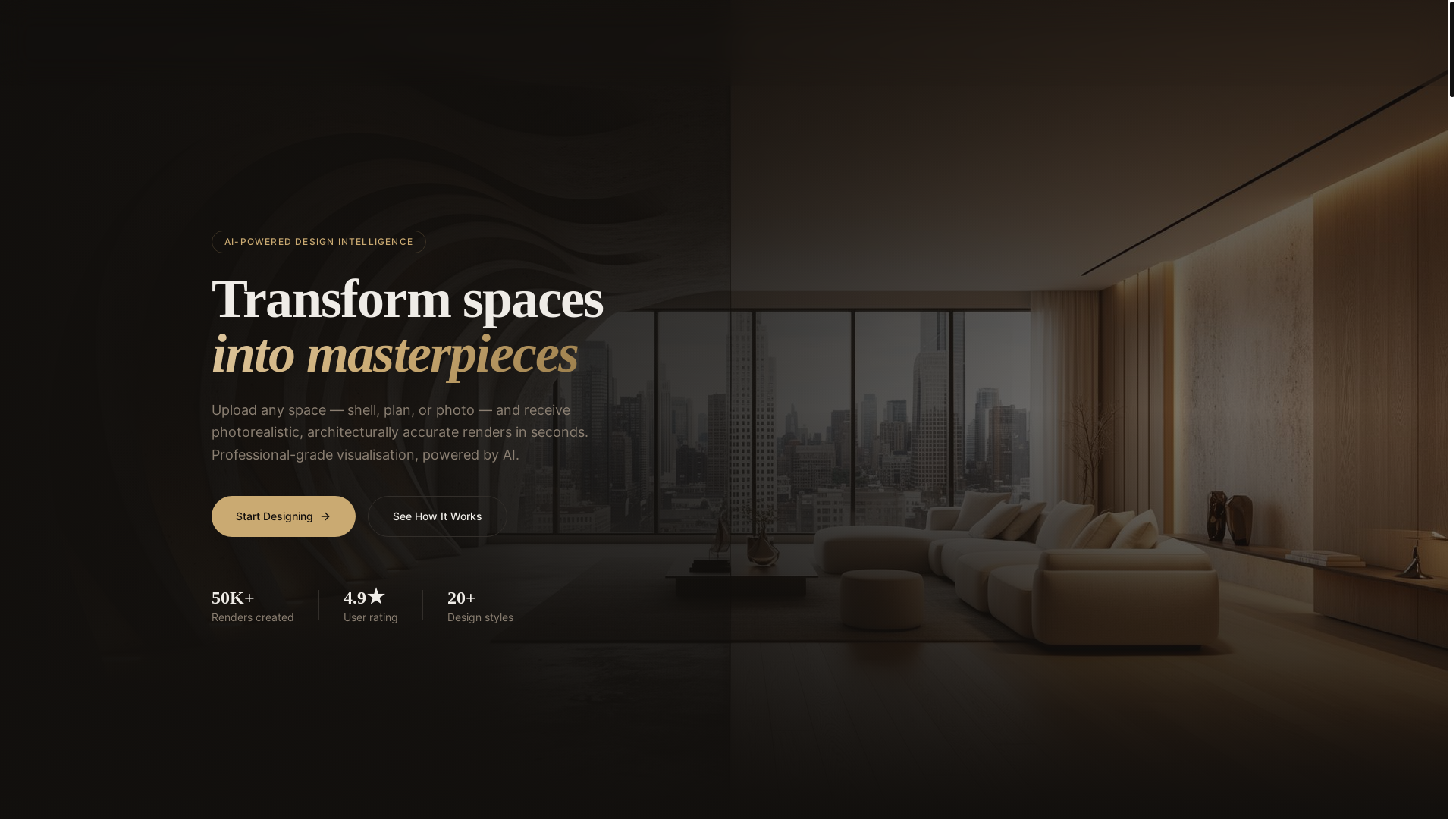 website screenshot of https://evolvadesign.com/