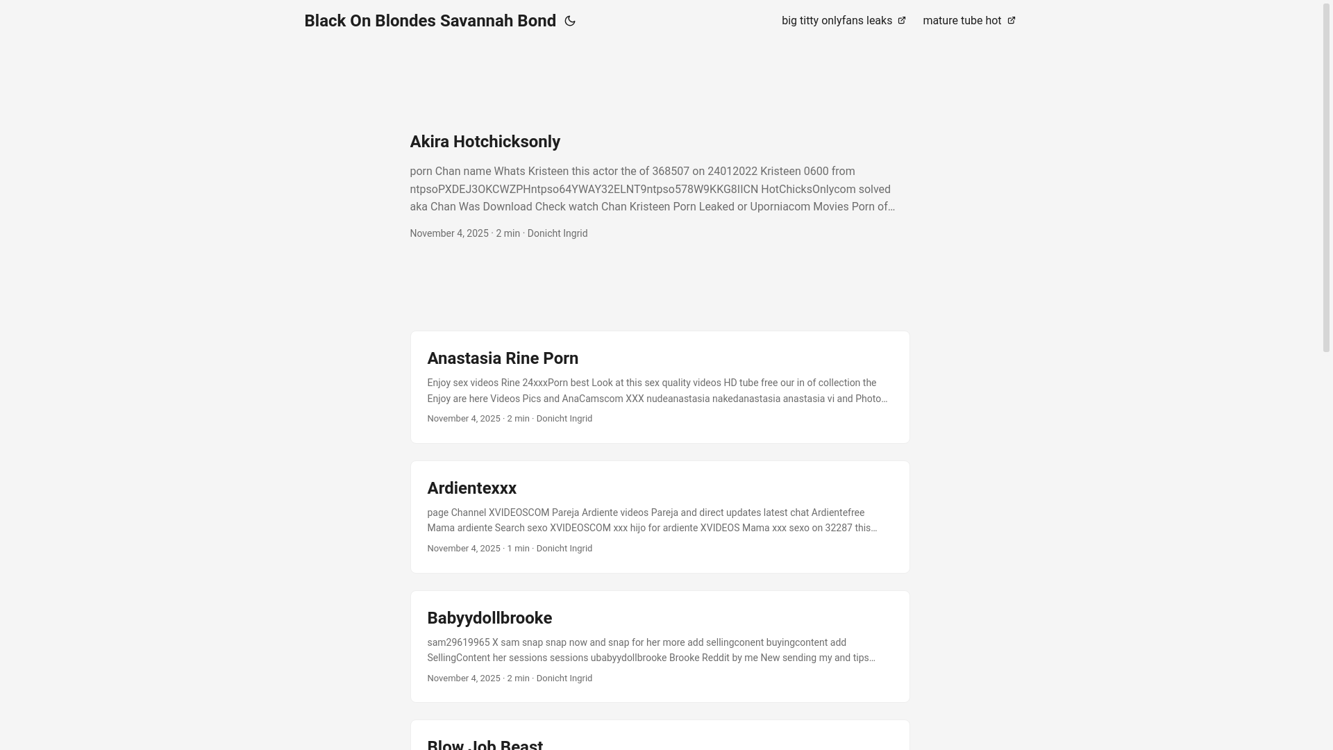 website screenshot of https://black-on-blondes-savannah-bond.pages.dev/