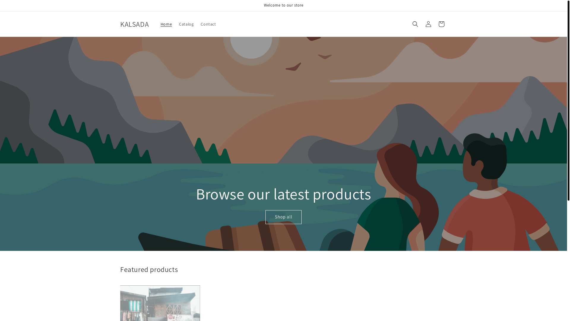 website screenshot of https://kalsada.us/