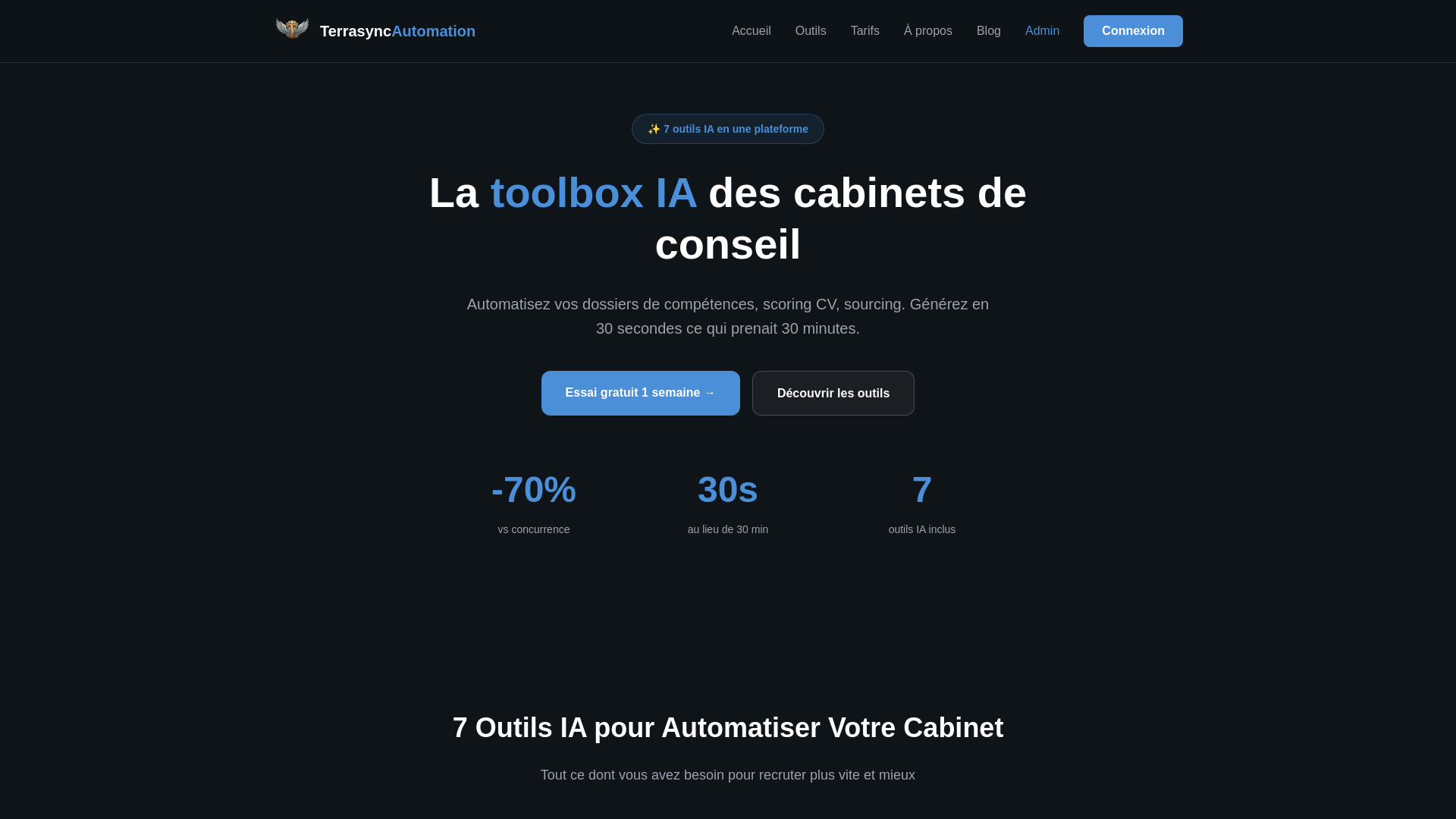 website screenshot of https://terrasync-402.pages.dev/