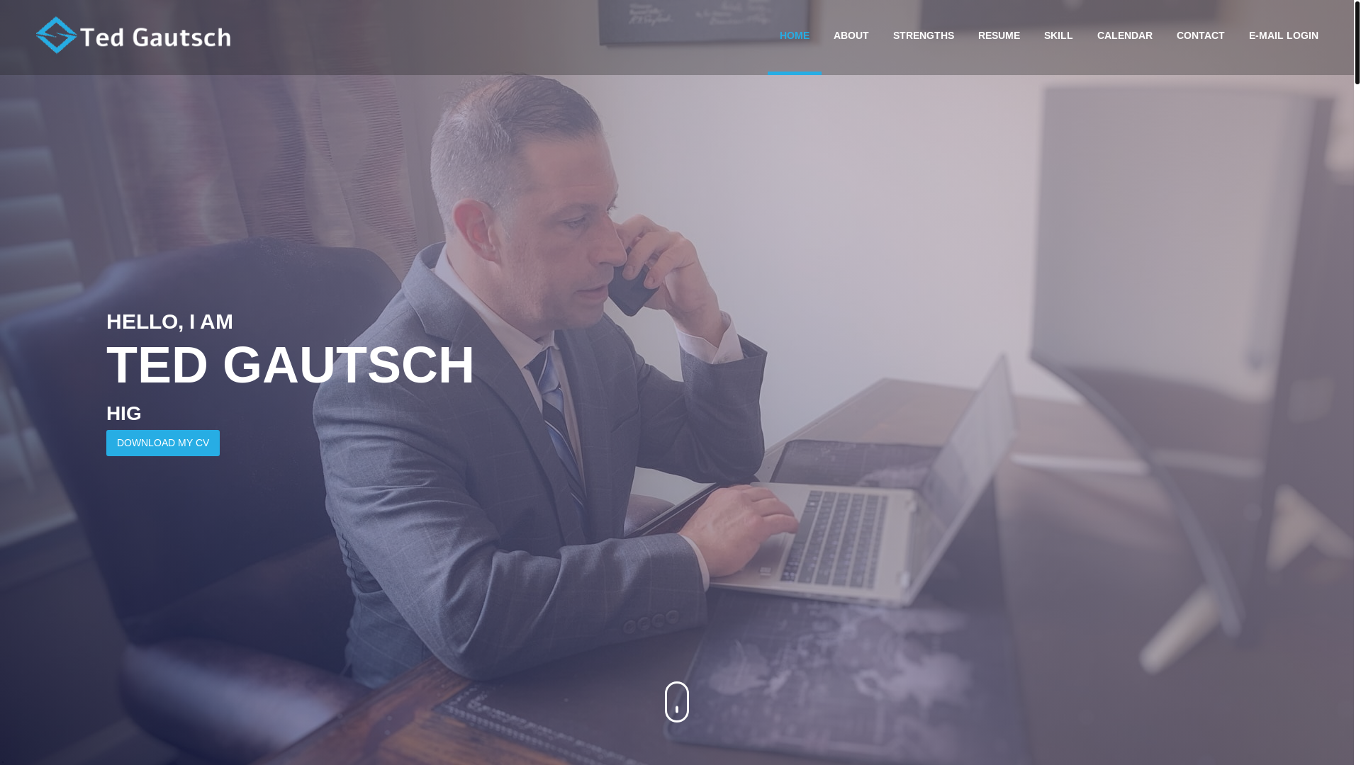 website screenshot of https://tedgautsch.pages.dev/