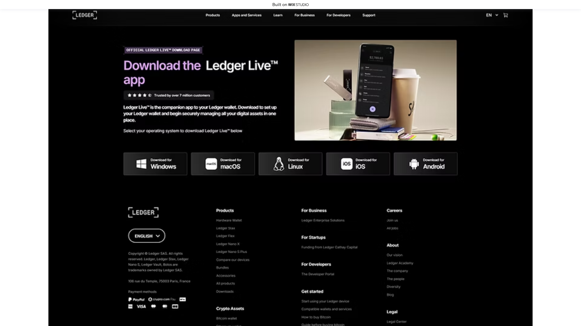 website screenshot of https://eng-live-desktop.wixstudio.com/desktop-en