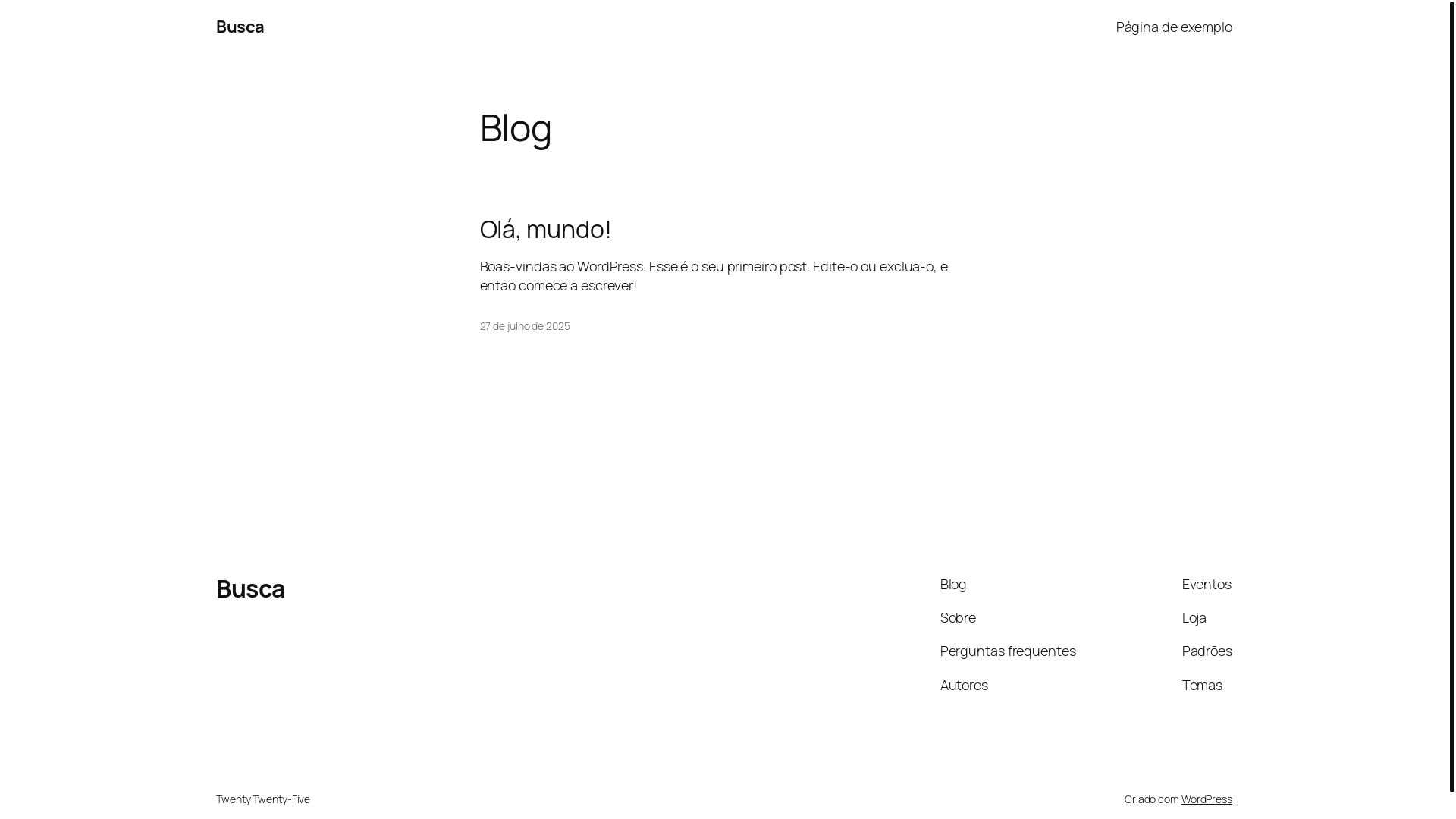 website screenshot of https://chegaja.site/