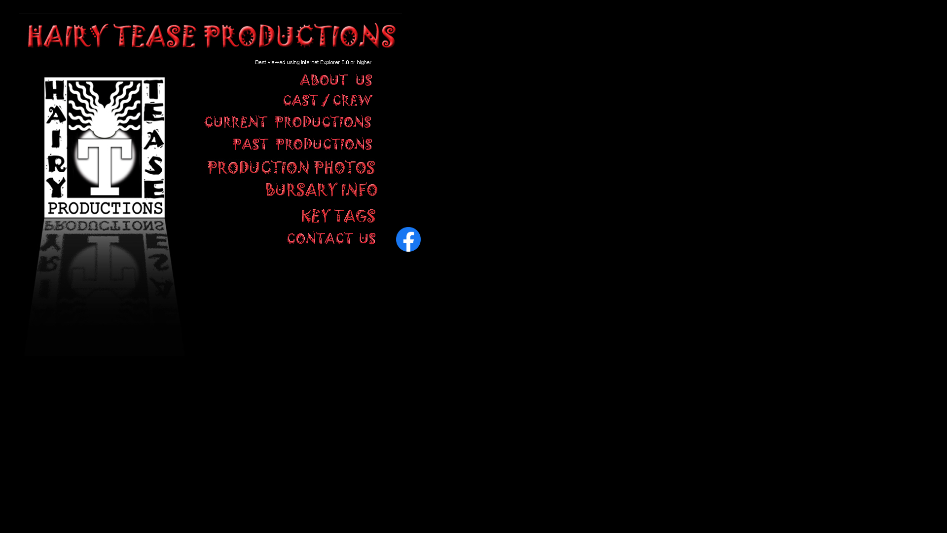 website screenshot of https://www.hairytease.com/