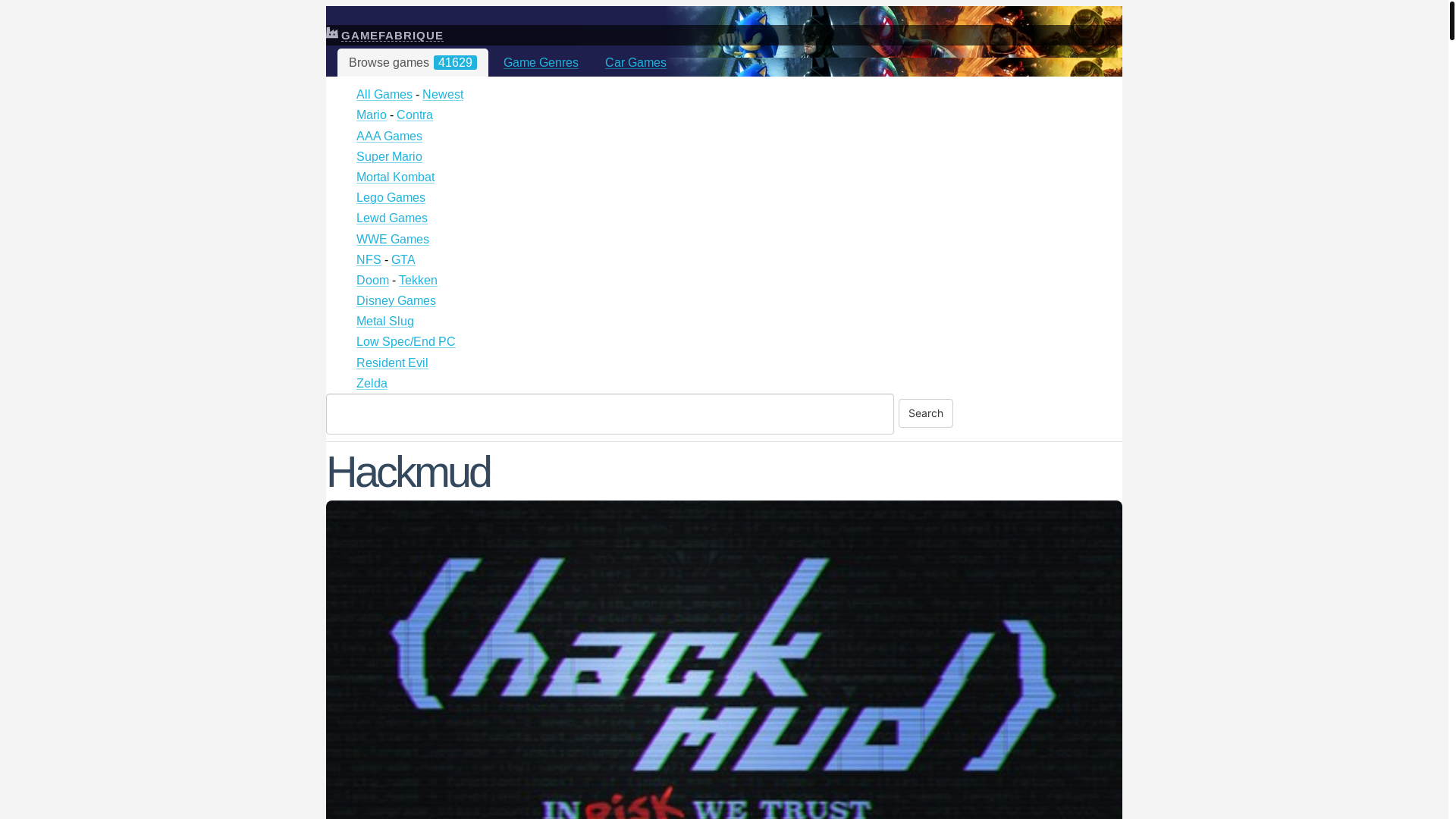 website screenshot of https://gamefabrique.com/games/hackmud