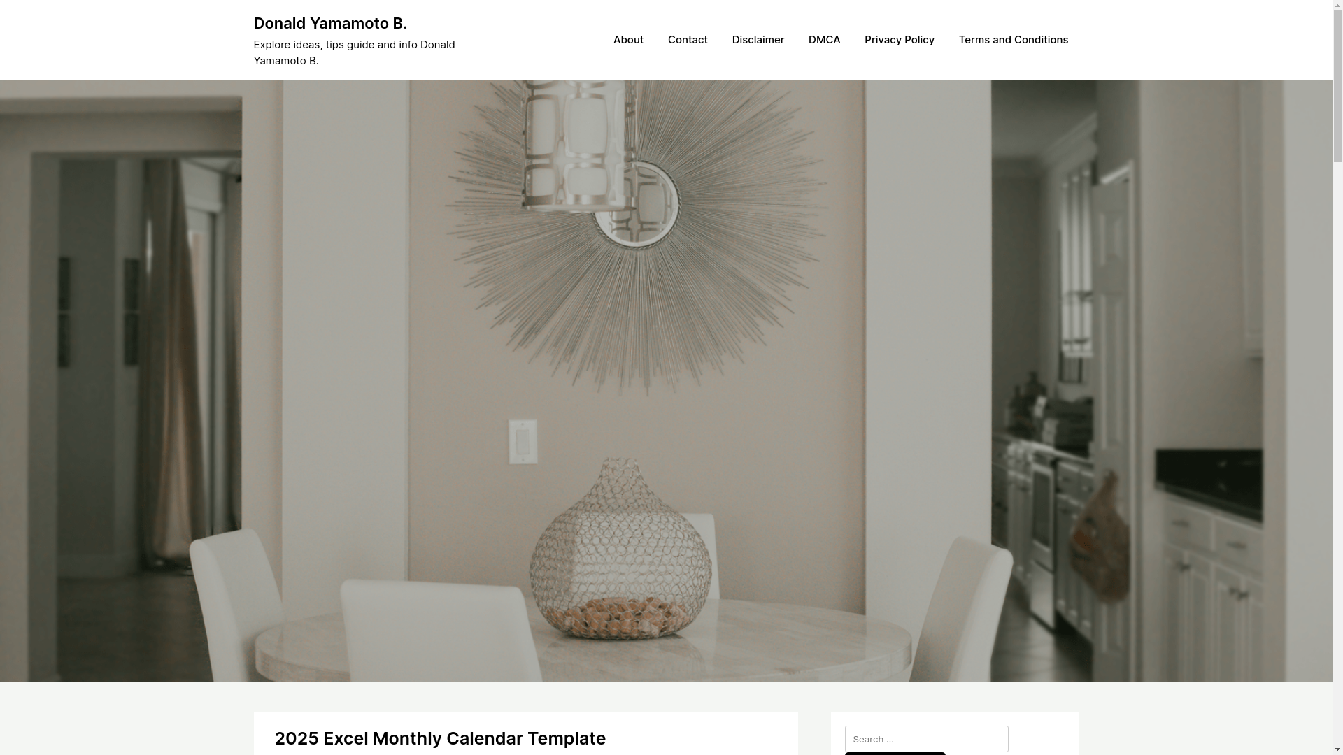 website screenshot of https://donaldyamamotob.pages.dev/