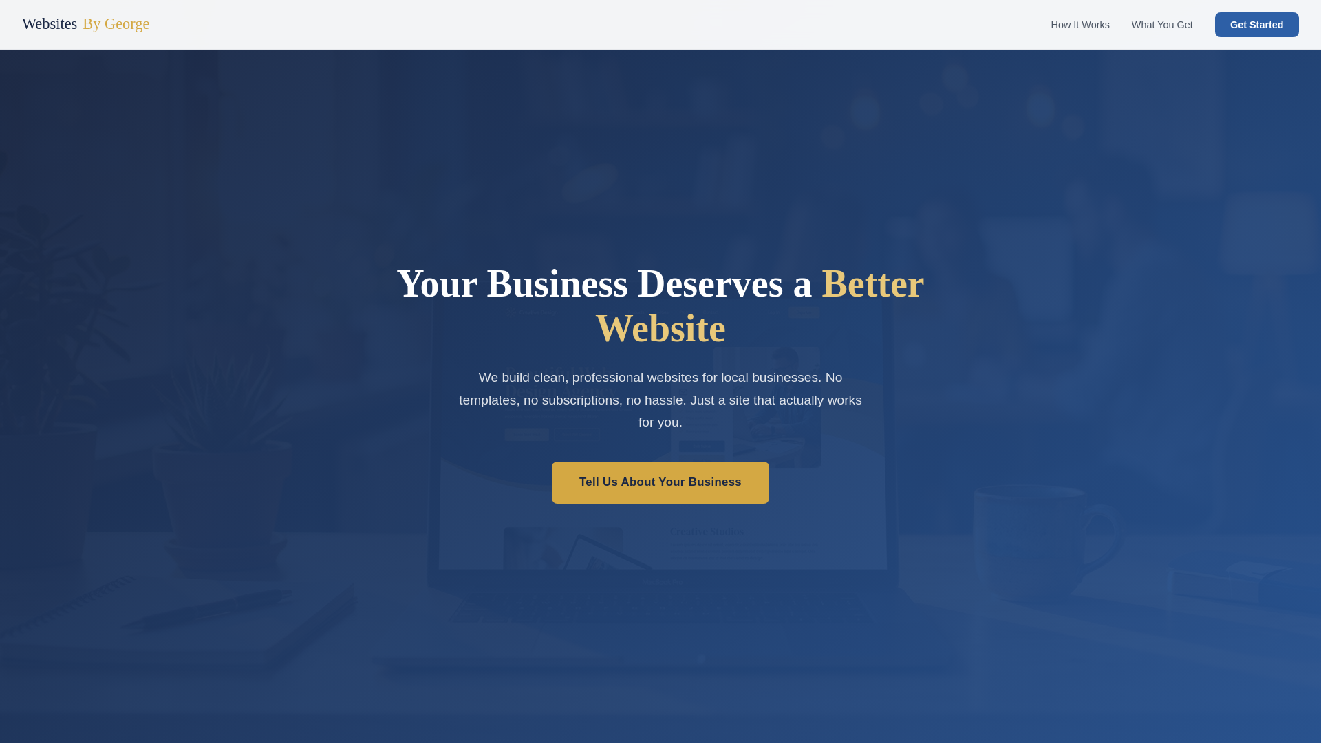 website screenshot of https://websites-by-george.pages.dev/