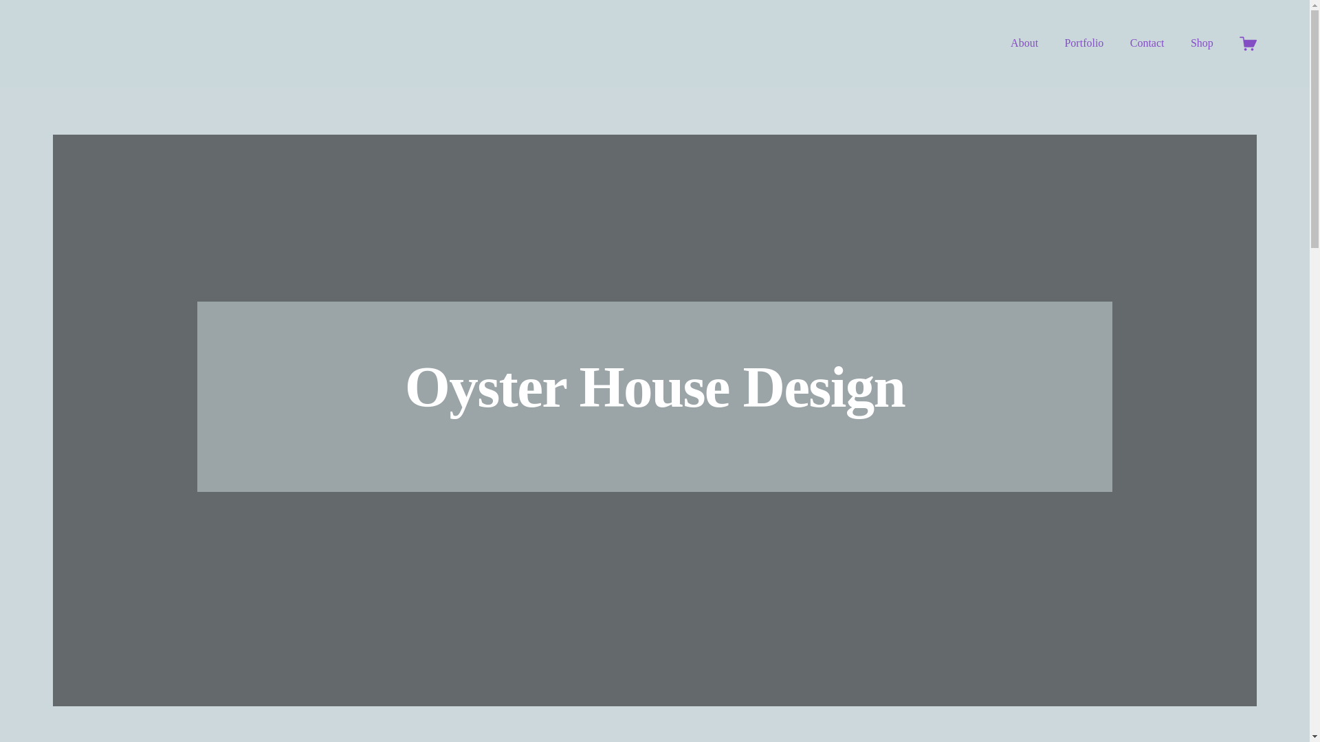 website screenshot of https://oysterhousedesign.org/