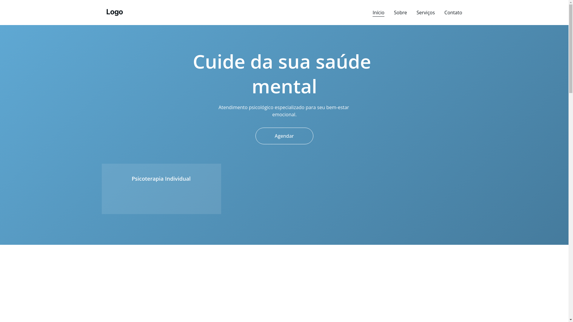 website screenshot of https://psicologowillianfreire.com.br/