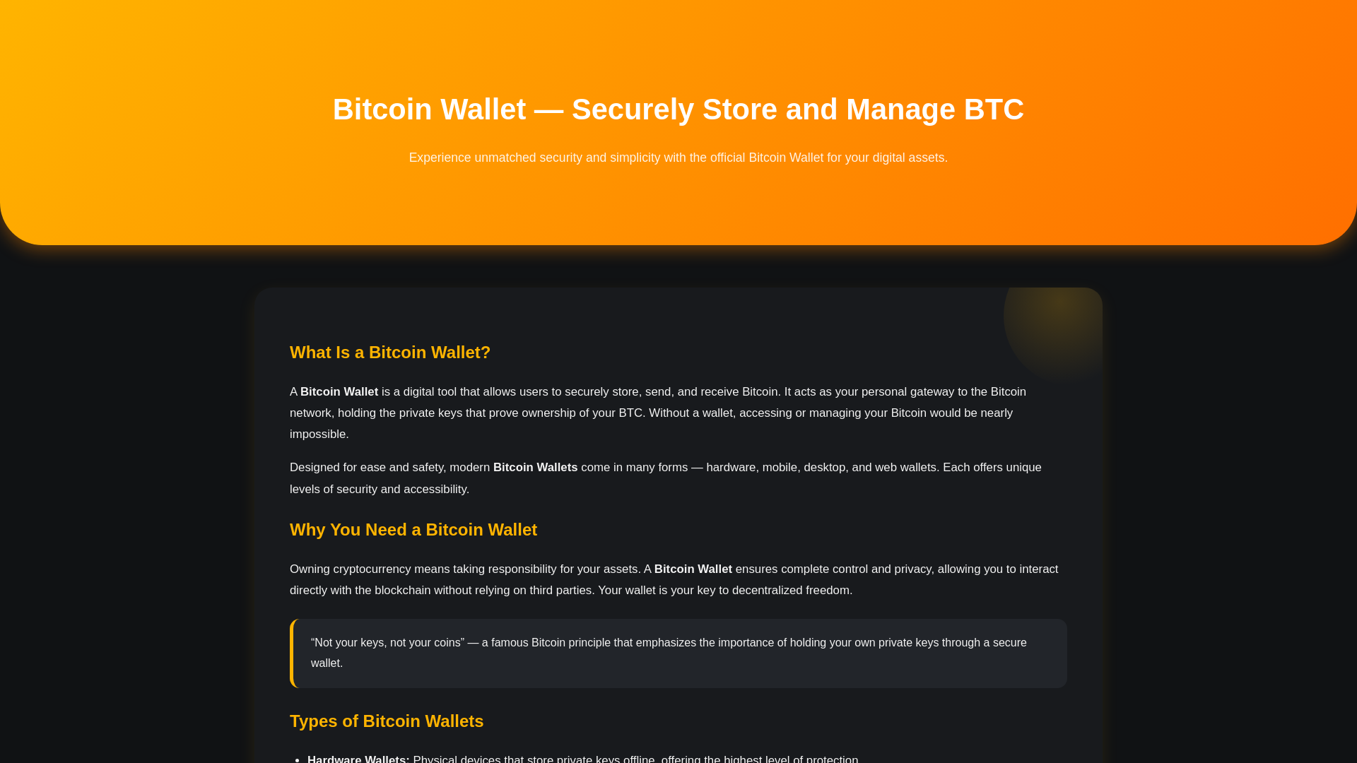 website screenshot of https://info-bitcoin-wallet.pages.dev