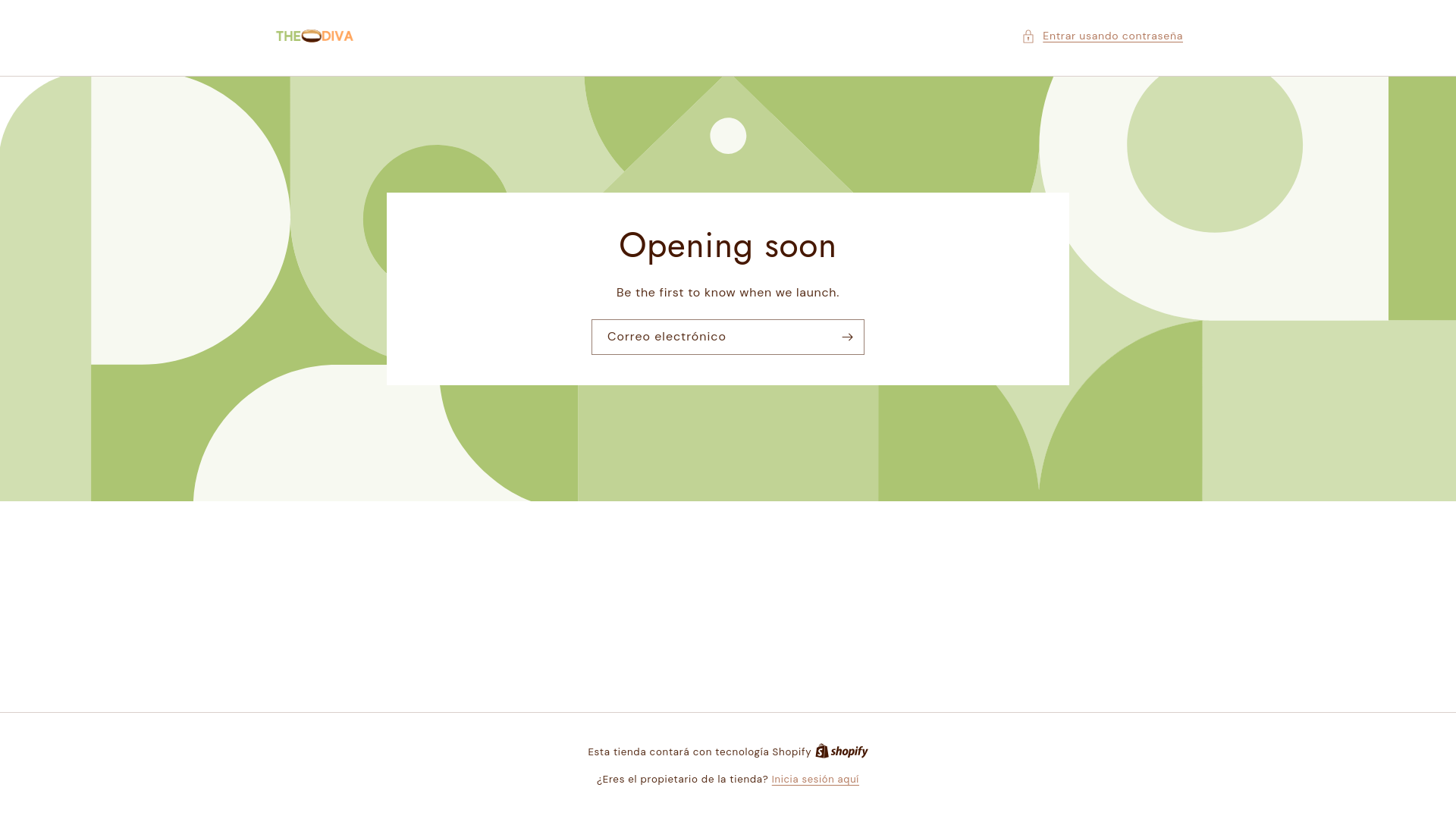 website screenshot of https://theodiva.com/