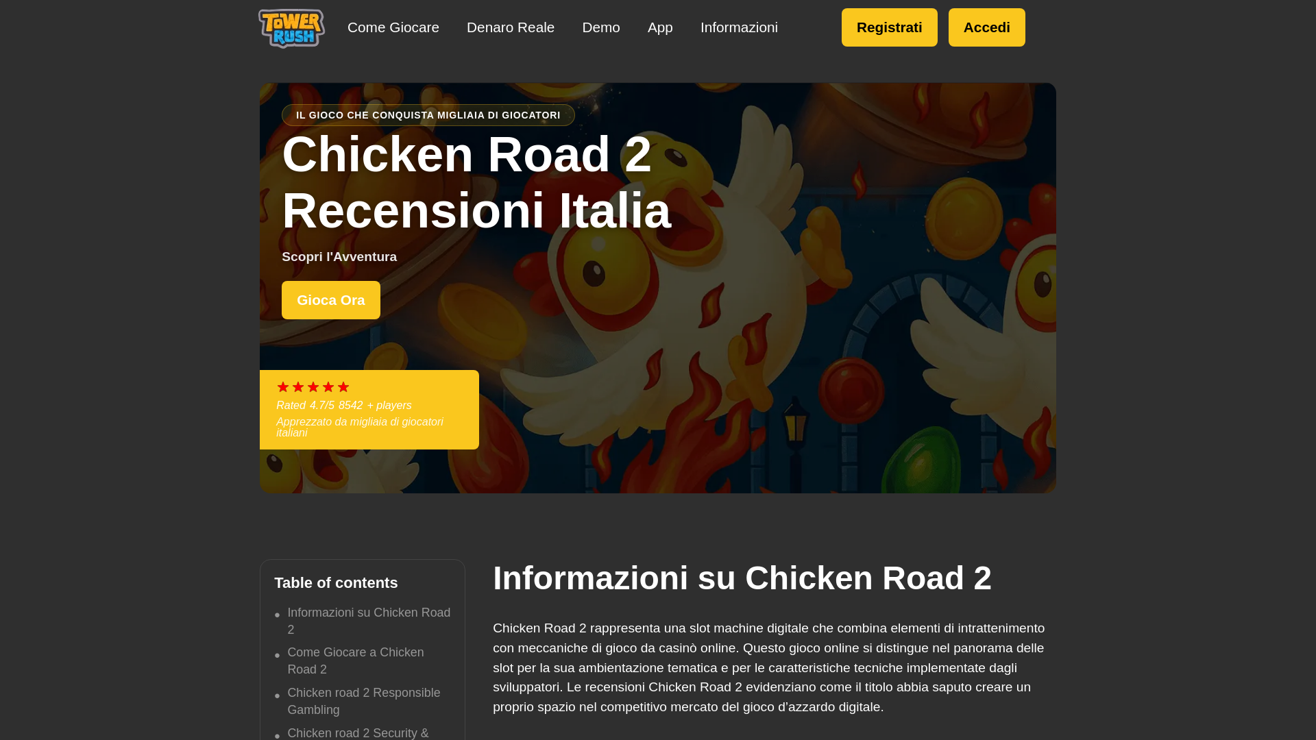 website screenshot of https://giocochickenroad-2-it.pages.dev/