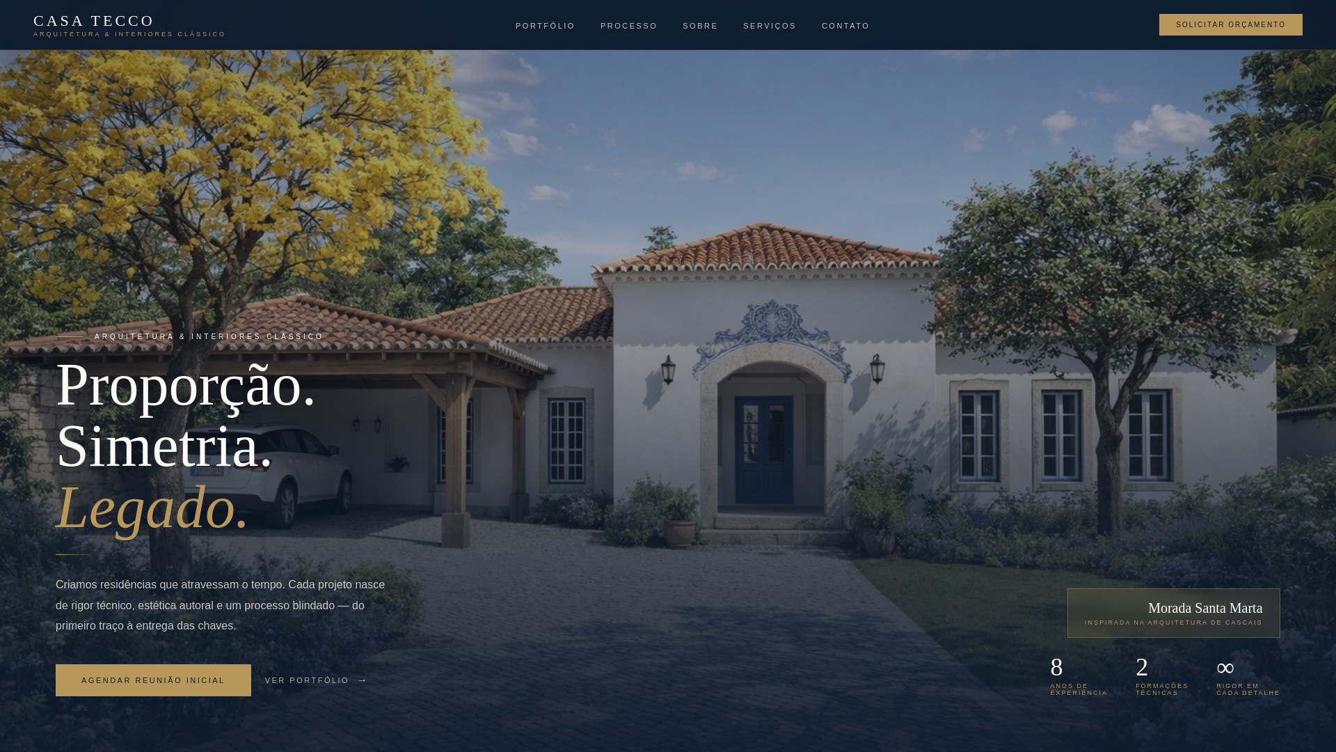 website screenshot of https://casatecco.com.br/