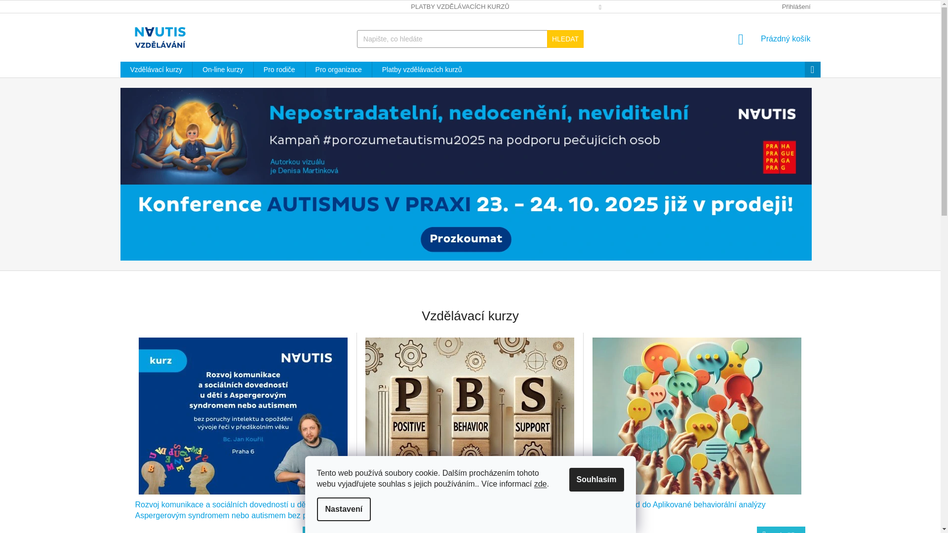 website screenshot of https://nautisvzdelavani.cz/