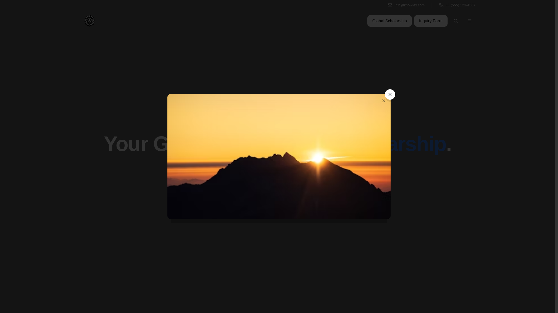website screenshot of https://main-website-knowlex.pages.dev/