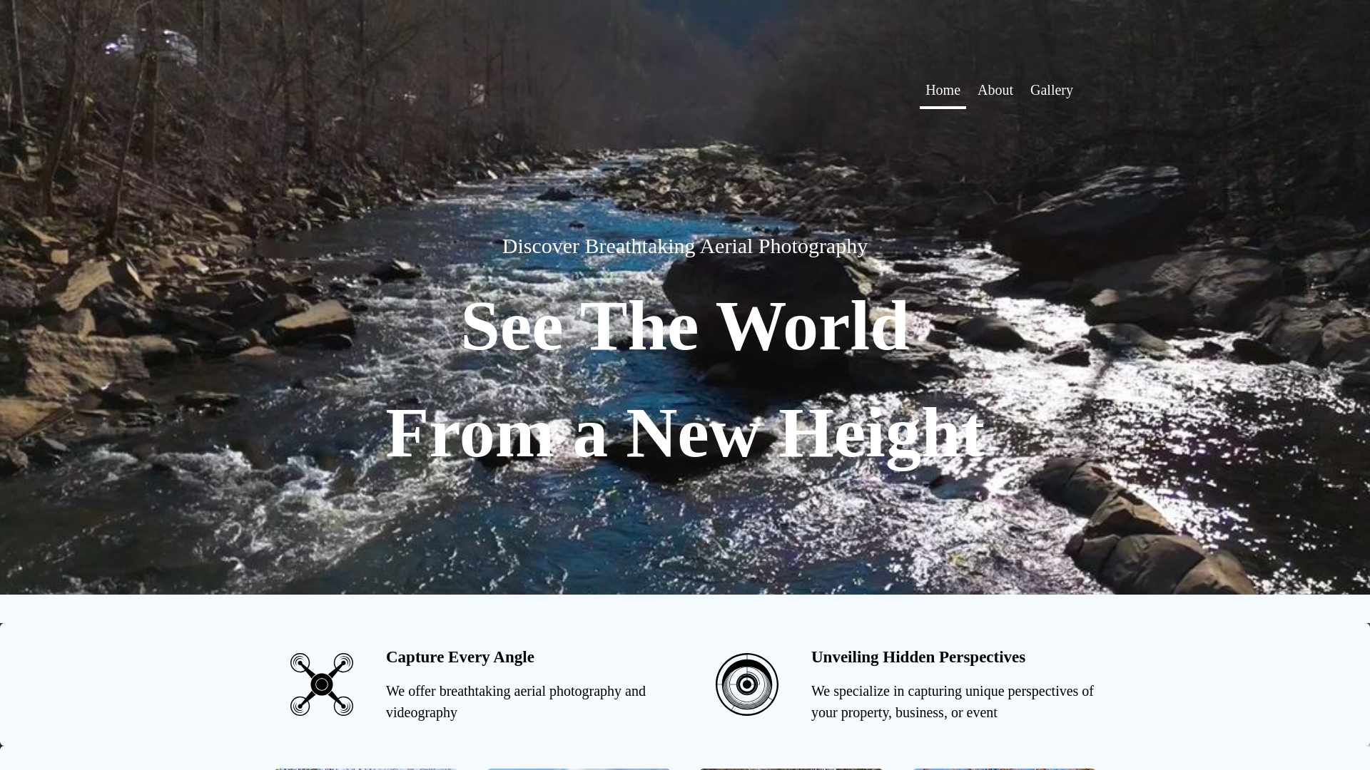 website screenshot of https://airscapesusa.com/