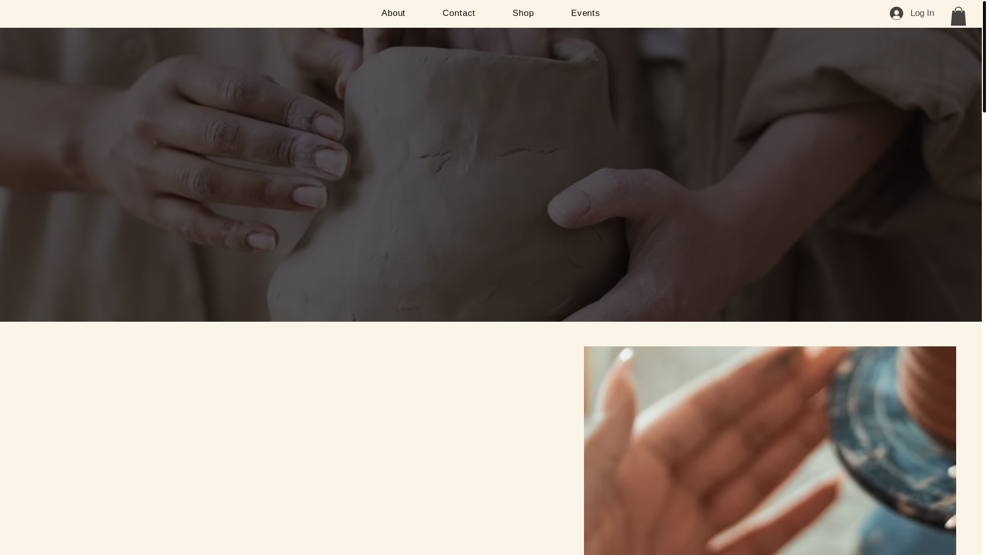 website screenshot of https://patsyspotters.com/