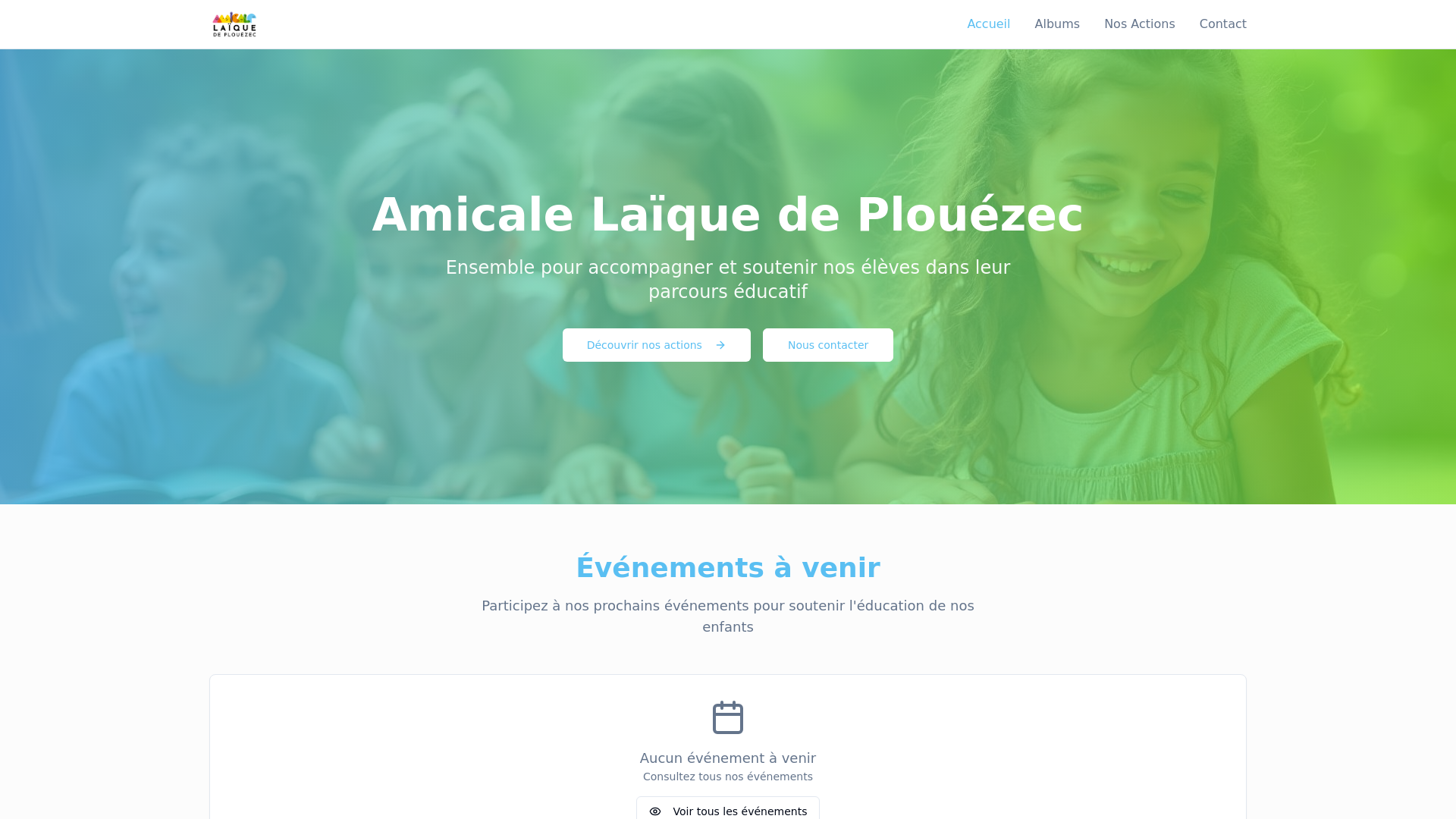 website screenshot of https://amicale-plouzec-web.pages.dev/