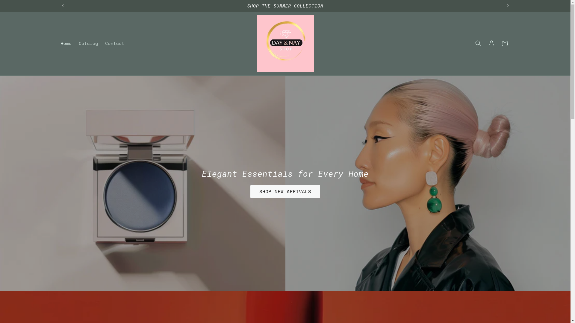 website screenshot of https://daynayshop.com/