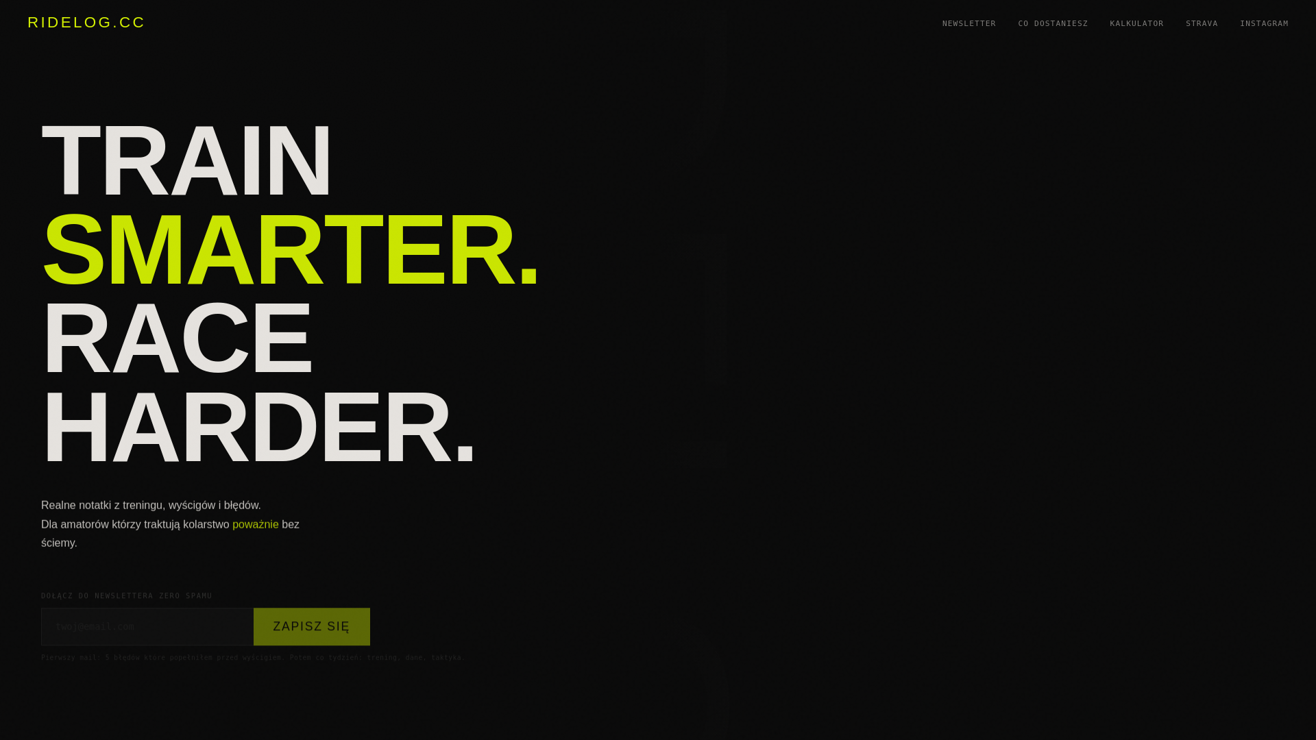 website screenshot of https://ridelogcc.pages.dev/