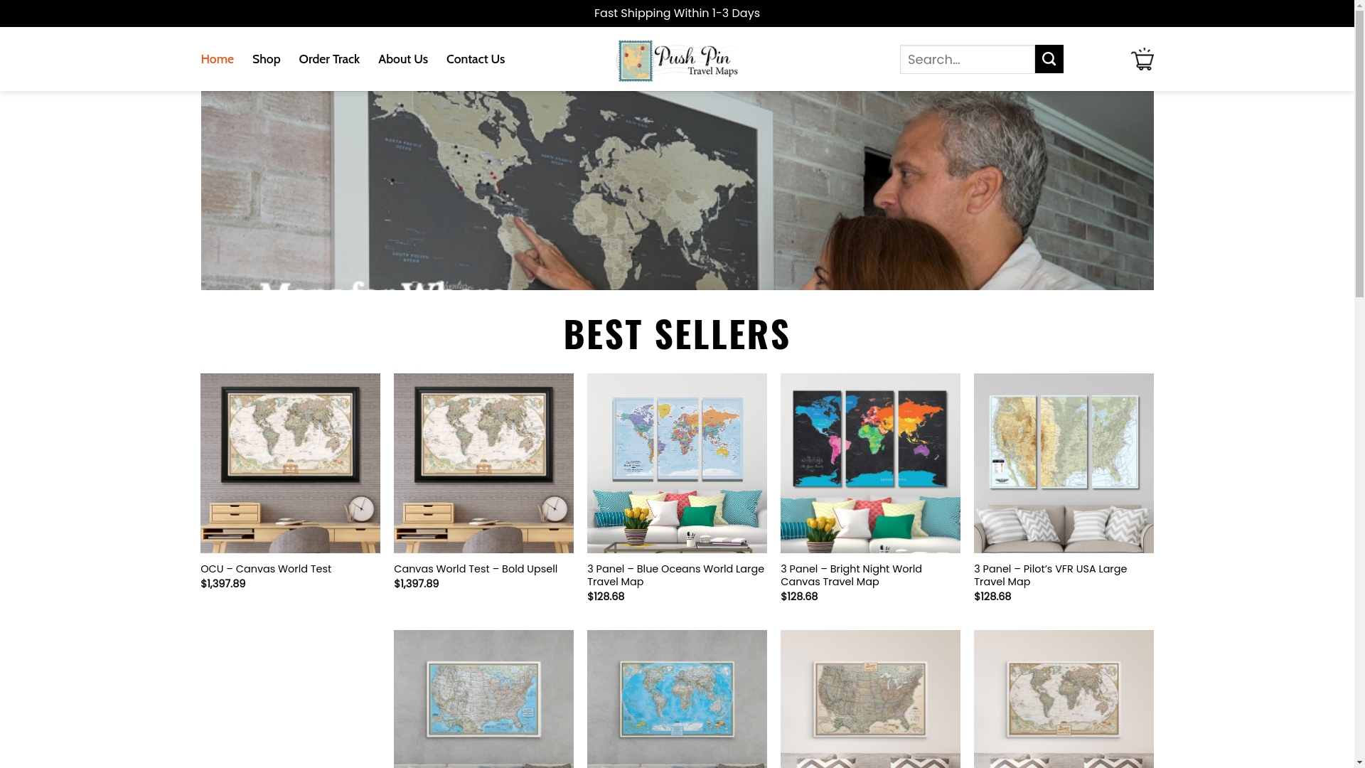 website screenshot of https://holapushpintravelmapsbase.shop/