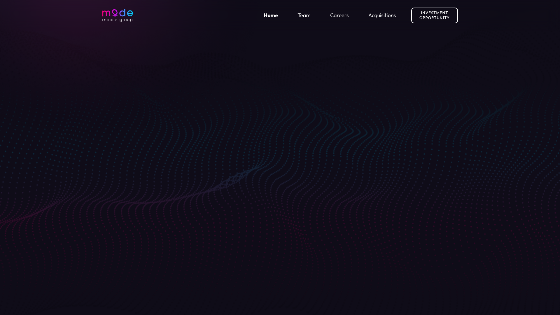 website screenshot of https://modemobilepro.org/