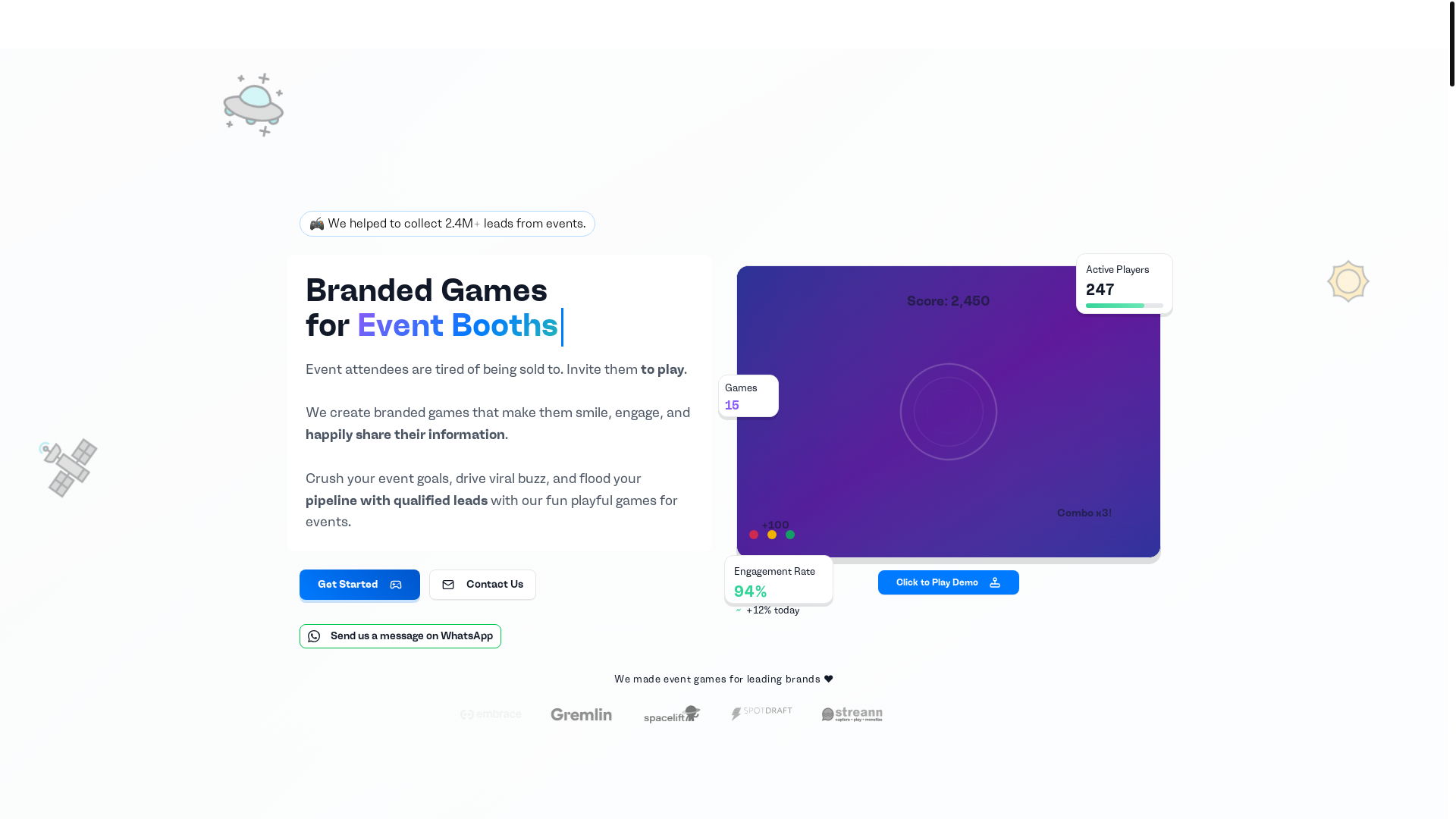 website screenshot of https://eventxgames-landing-page.pages.dev/