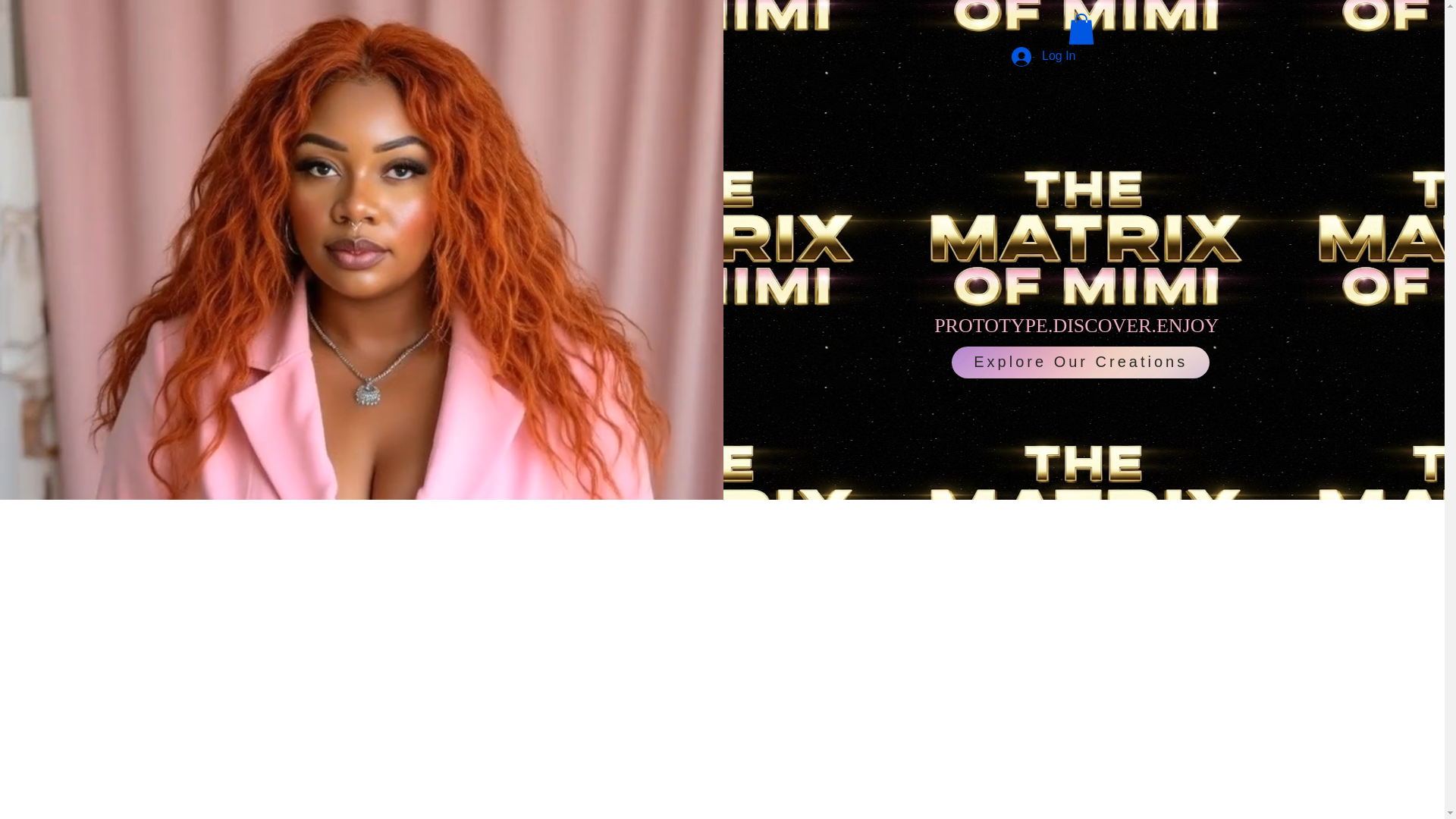 website screenshot of https://thematrixofmimi.com/