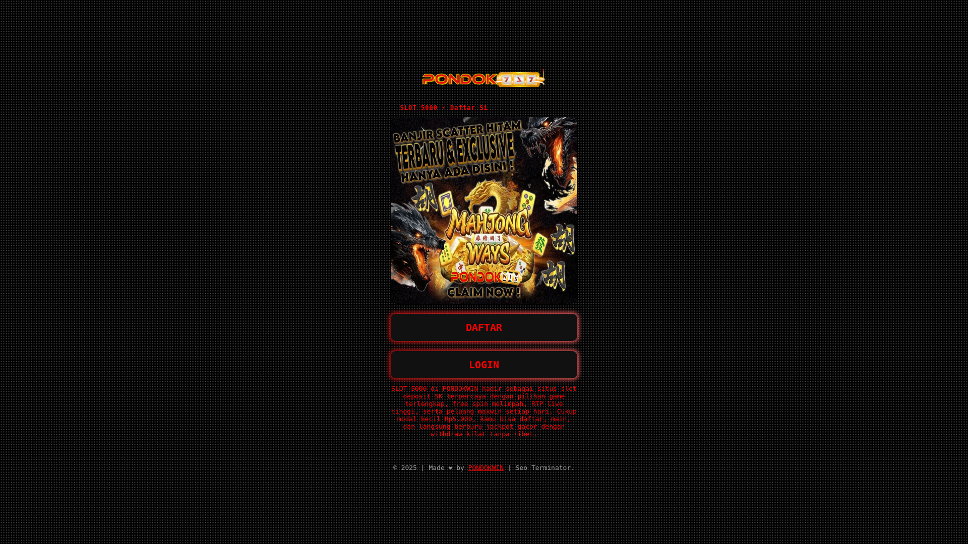 website screenshot of https://primaversalasamp.pages.dev/