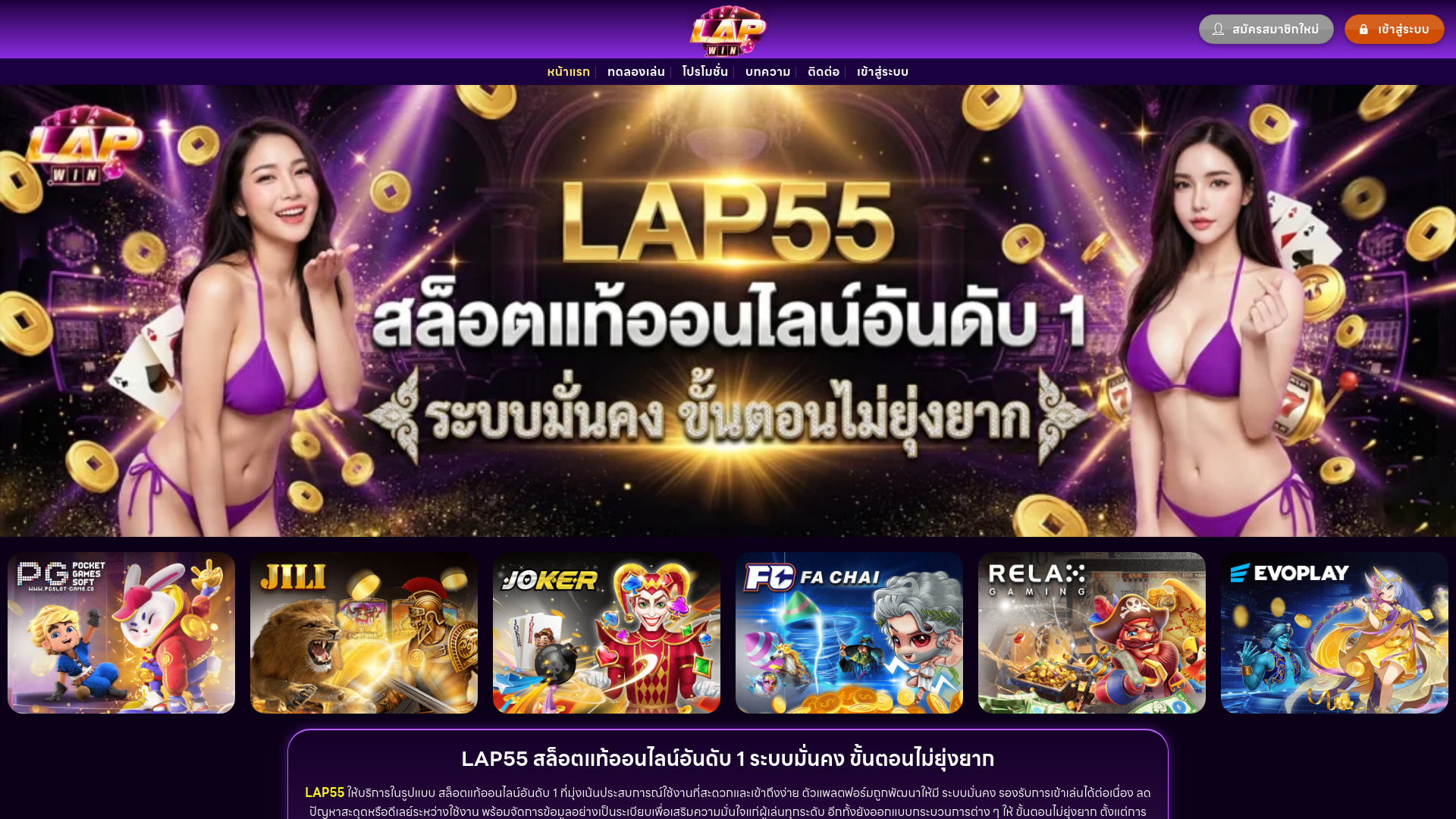 website screenshot of https://lap55z.com/