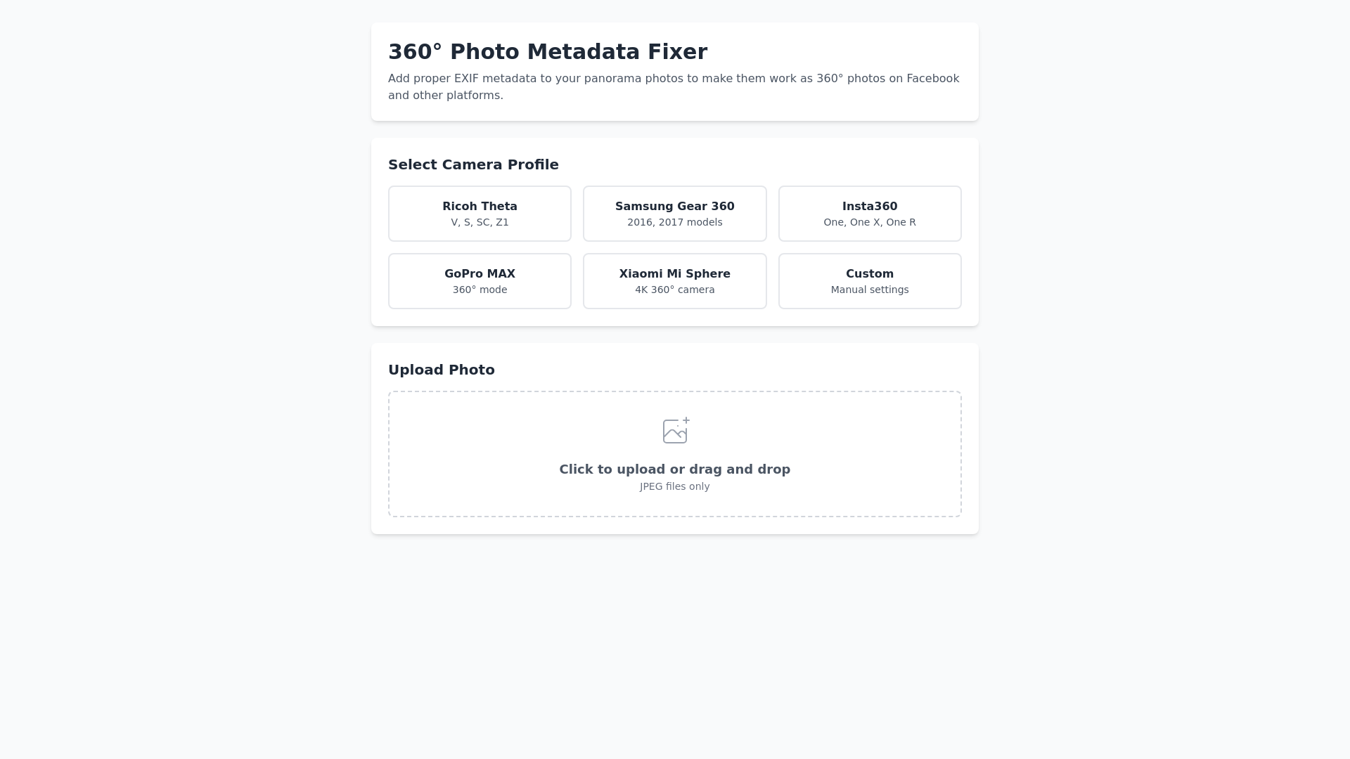 website screenshot of https://360metafixer.pages.dev/