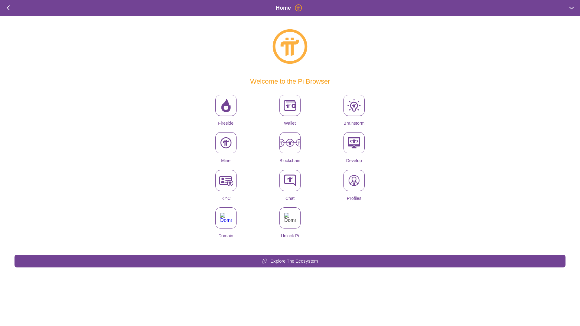 website screenshot of https://unlockpiwallet.com/