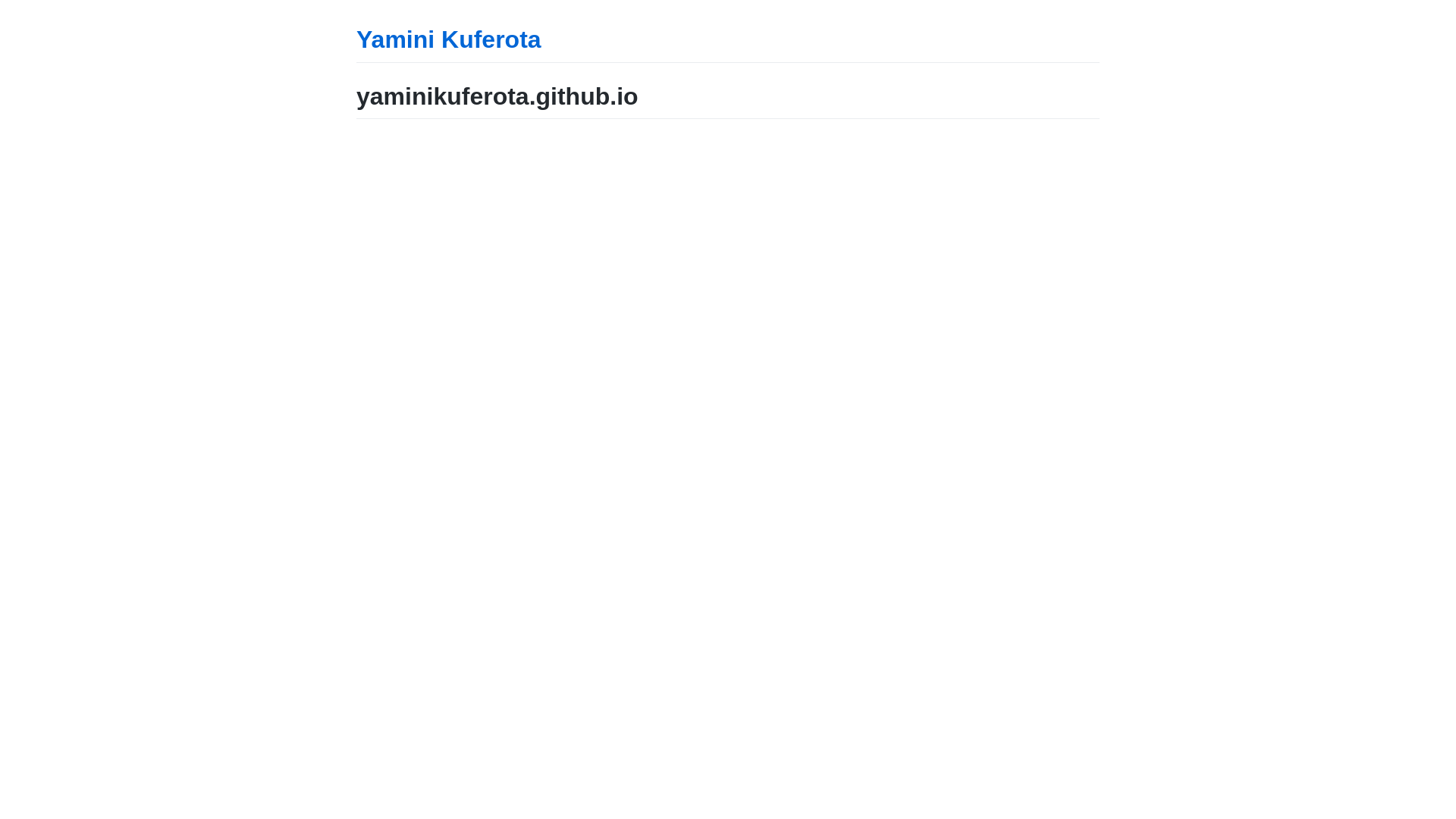 website screenshot of https://kacaribu.me/