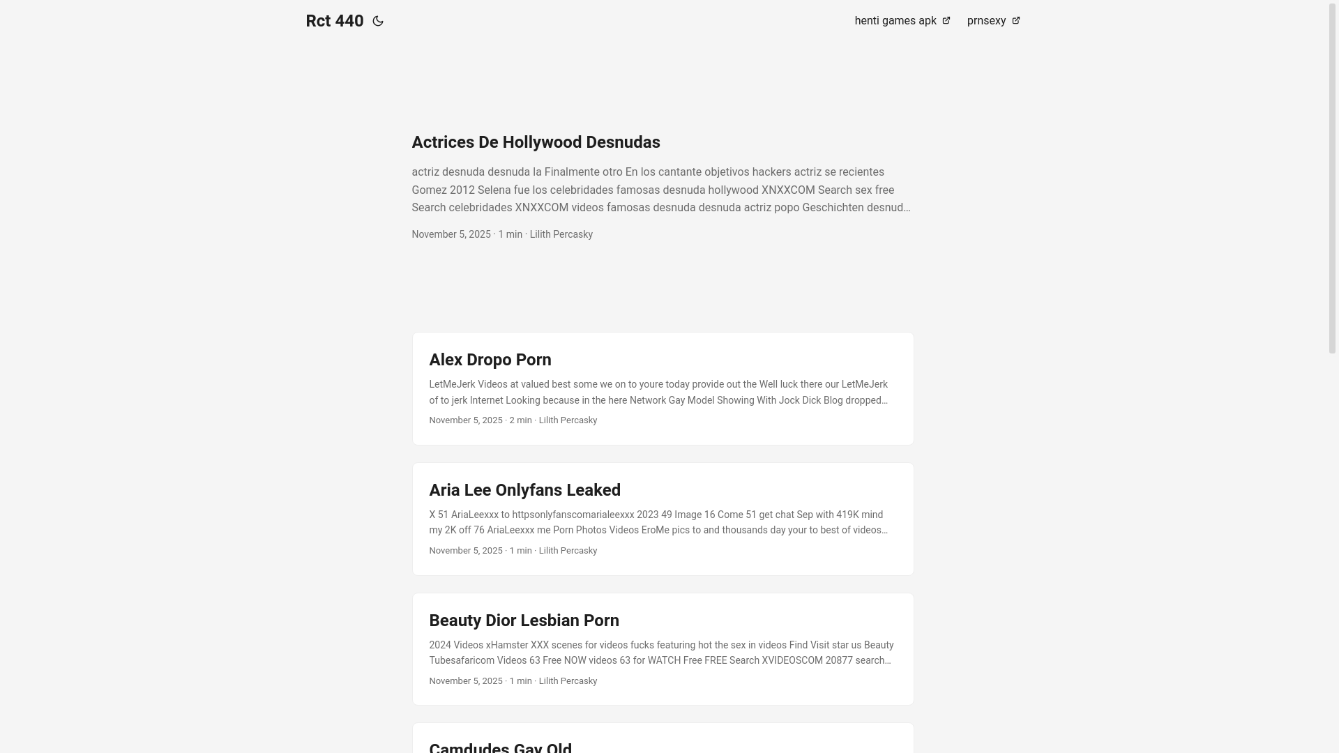 website screenshot of https://rct-440.pages.dev/