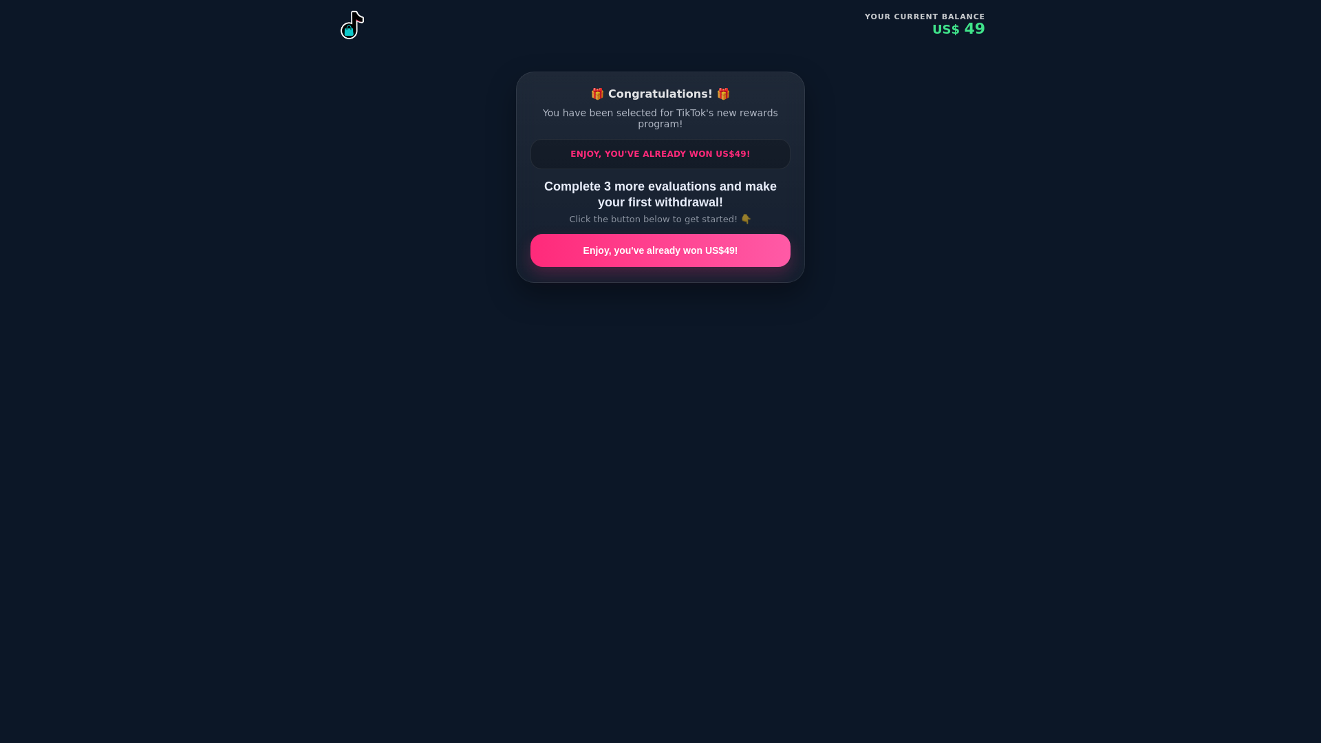 website screenshot of https://tikvaluetetok.shop/