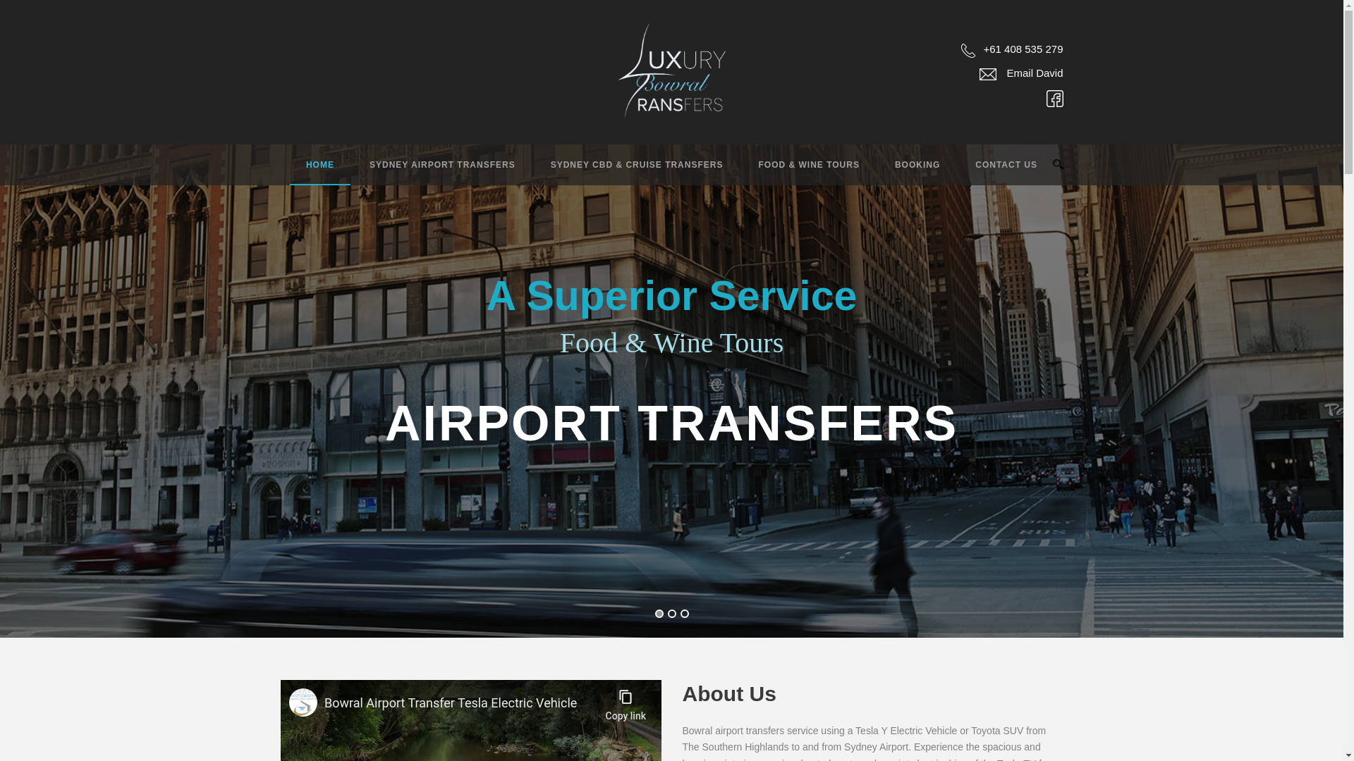website screenshot of https://luxurybowraltransfers.online/