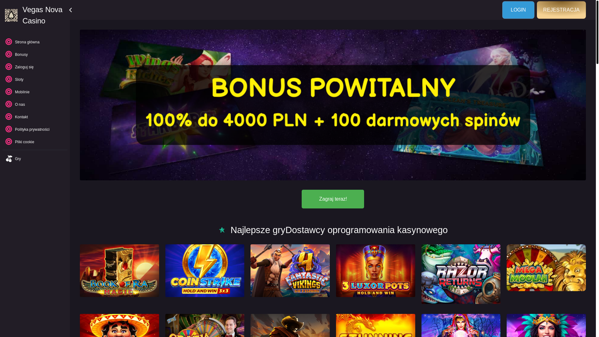 website screenshot of https://vegasnova-casino-pl.pages.dev/