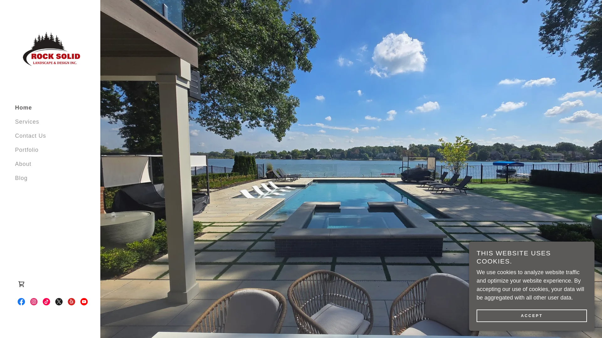 website screenshot of https://thefrenchdrainteam.com