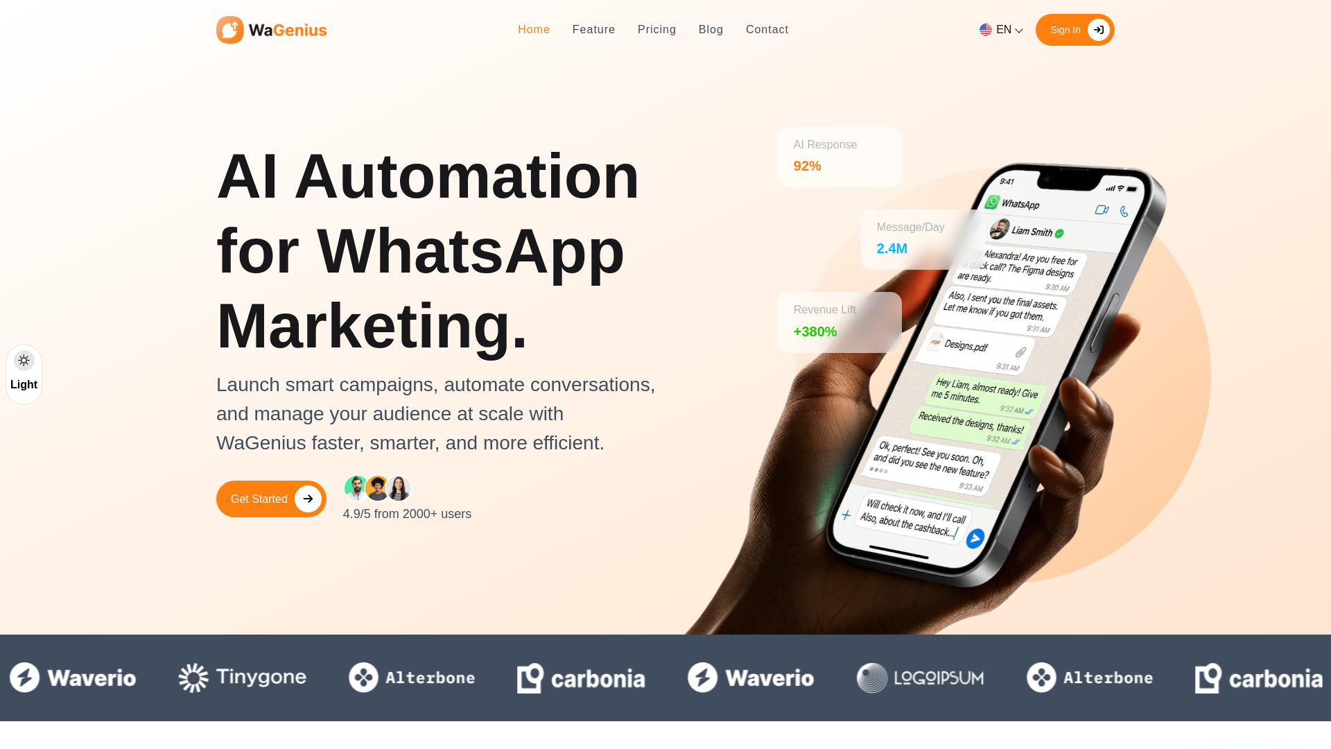 website screenshot of https://rmjautomations.co.za/