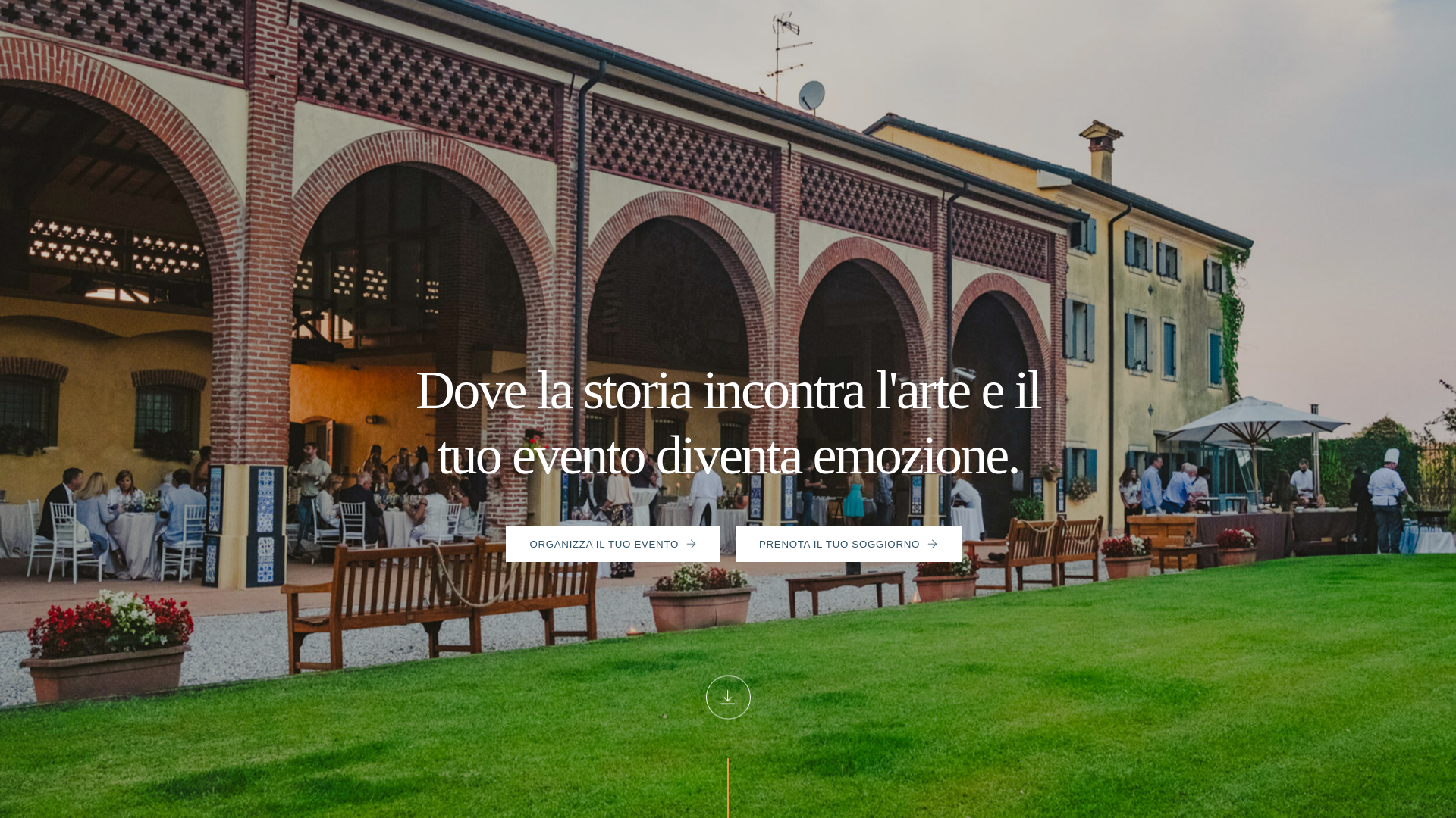 website screenshot of https://cortecrocetta.com/